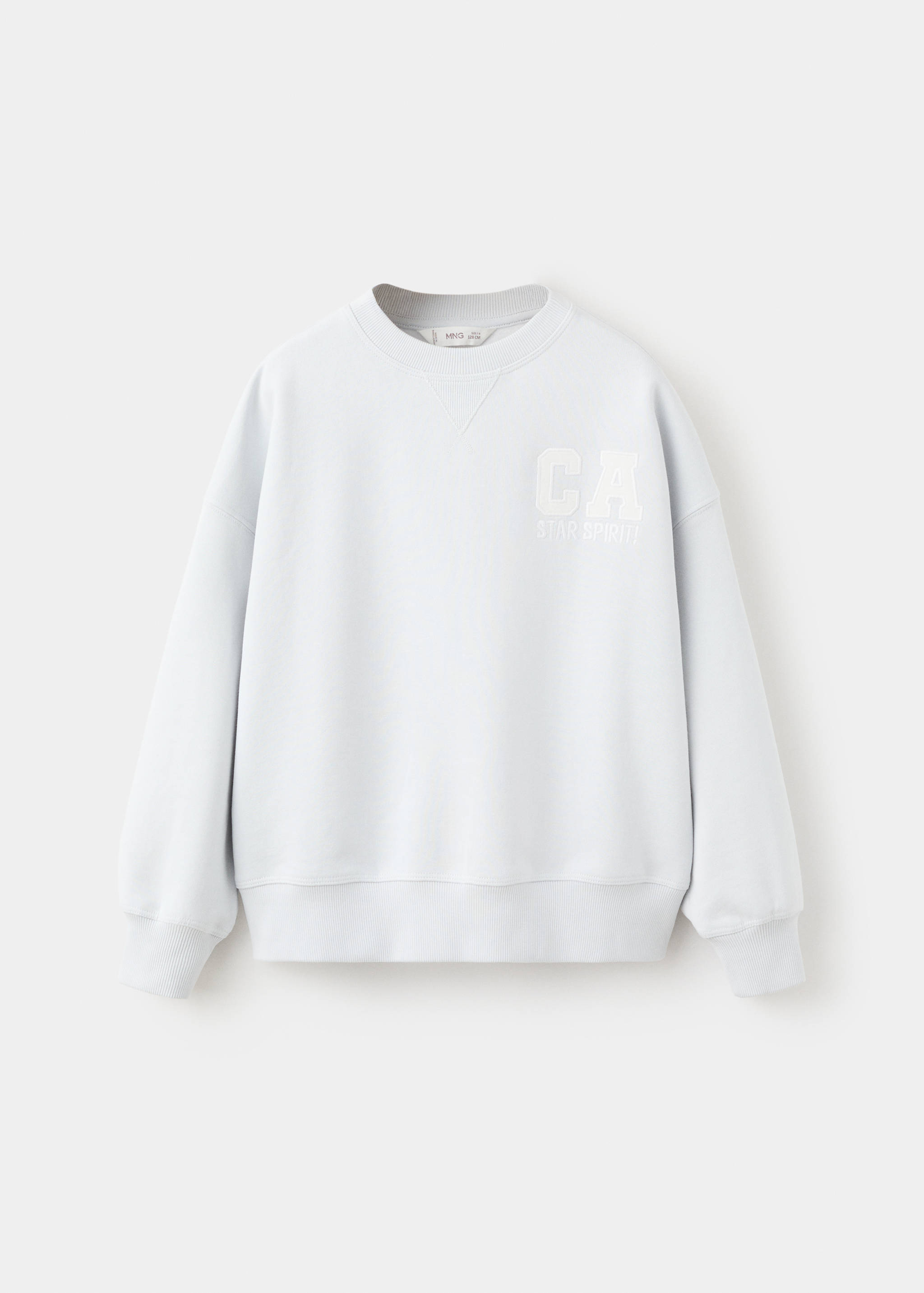 Printed cotton sweatshirt - Article without model