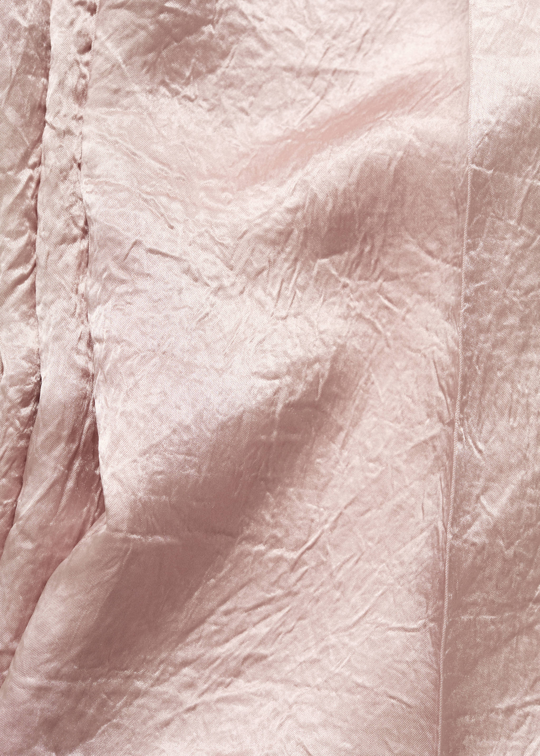 Παντελόνι σατέν με τσαλακωμένη όψη - Λεπτομέρεια του προϊόντος 8