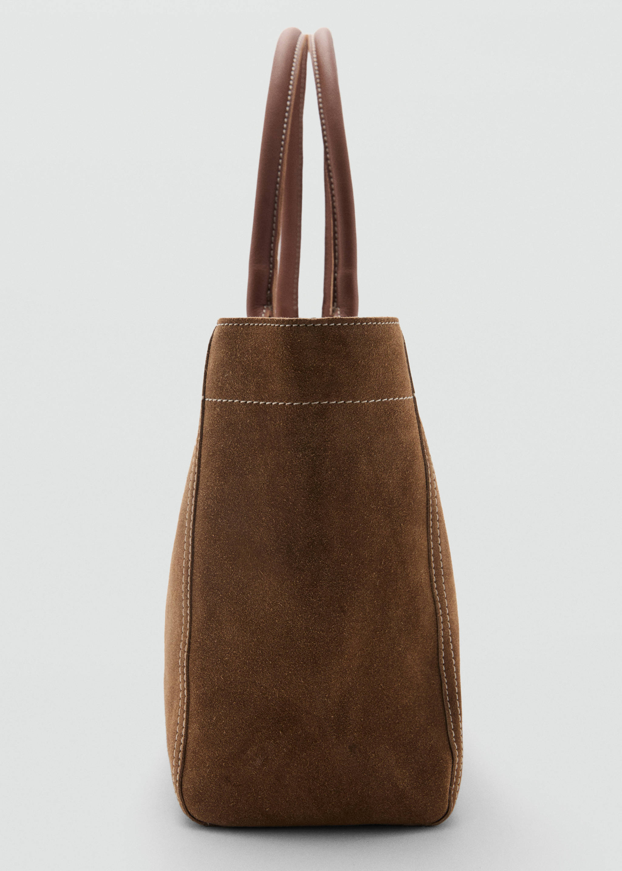 100% split leather bag - Details of the article 1
