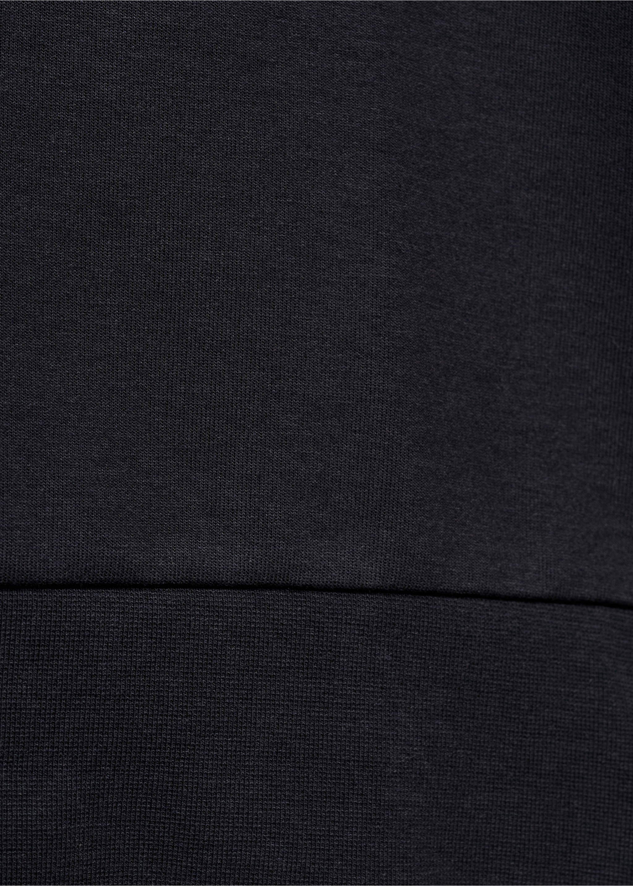 Regular-fit cotton sweatshirt with zip - Details of the article 0, Navy. Ref: 17064426-00.