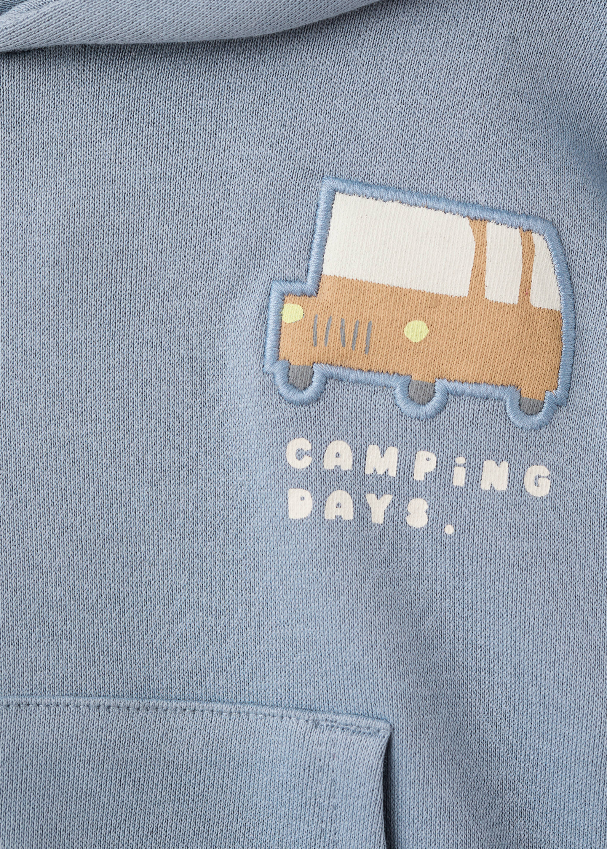 Embroidered hoodie - Details of the article 8