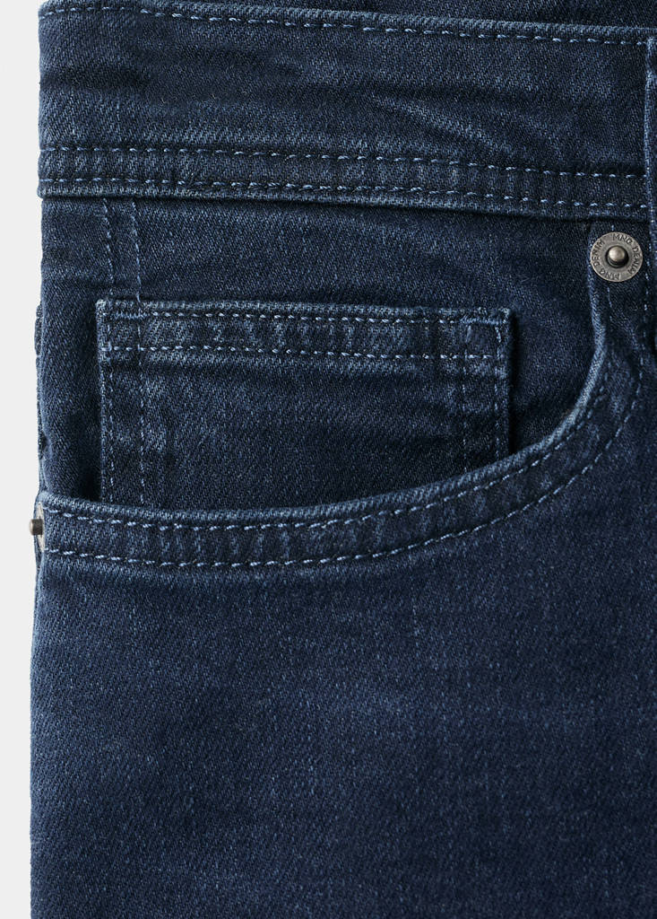 Slim fit white Jan jeans — Deep Dark Blue