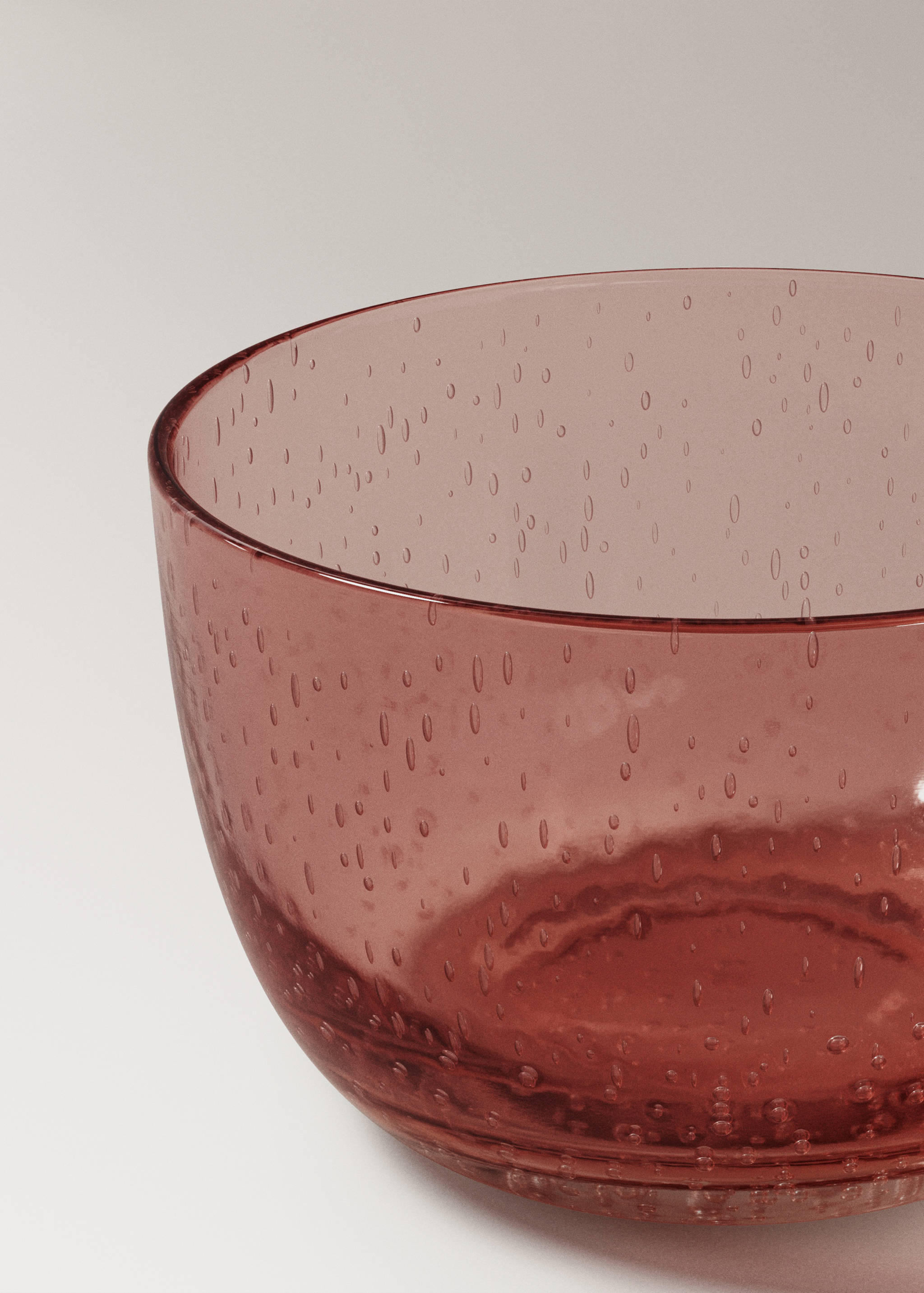 Bubble-design glass bowl - Details of the article 2