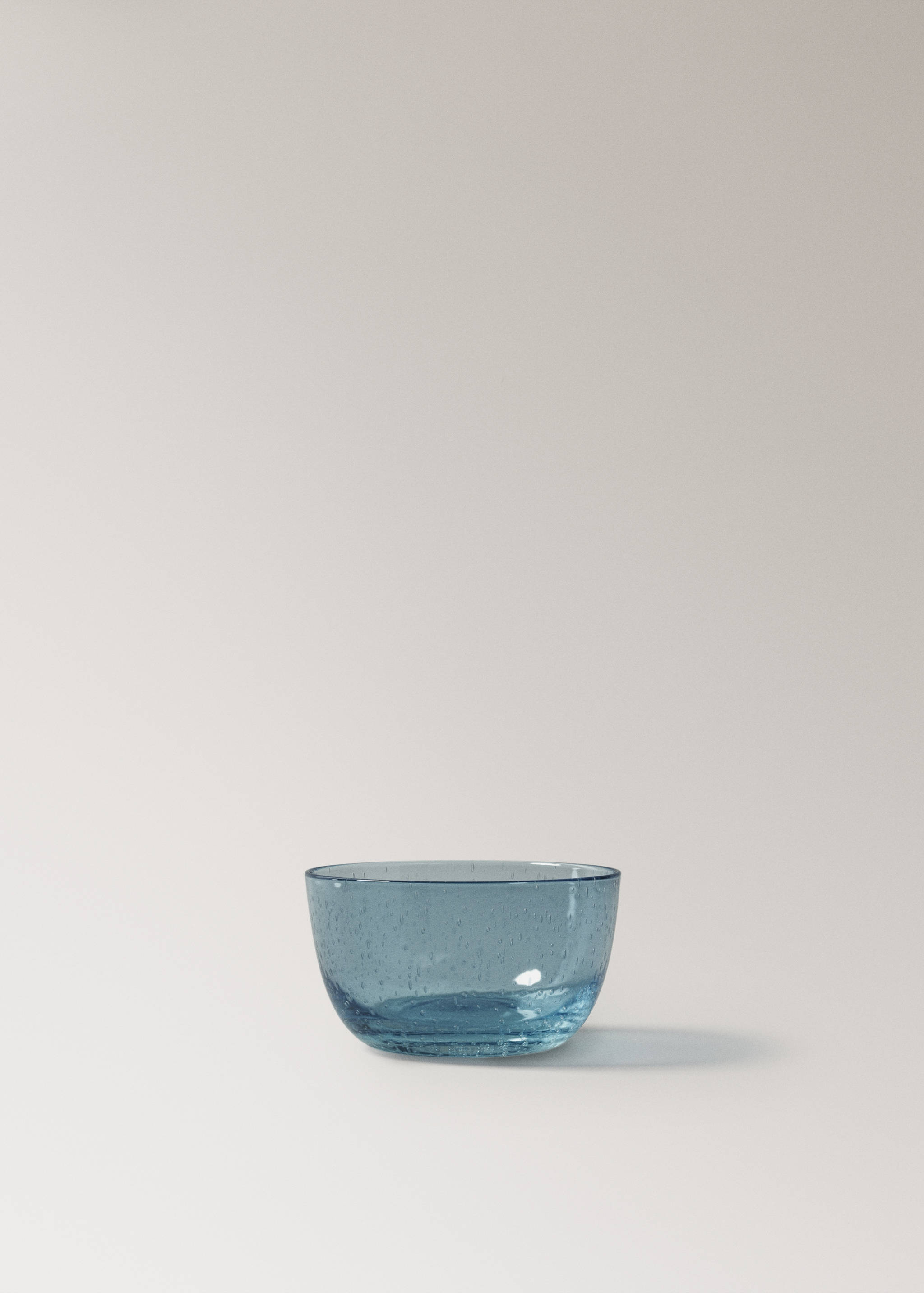 Bubble-design glass bowl - Article without model
