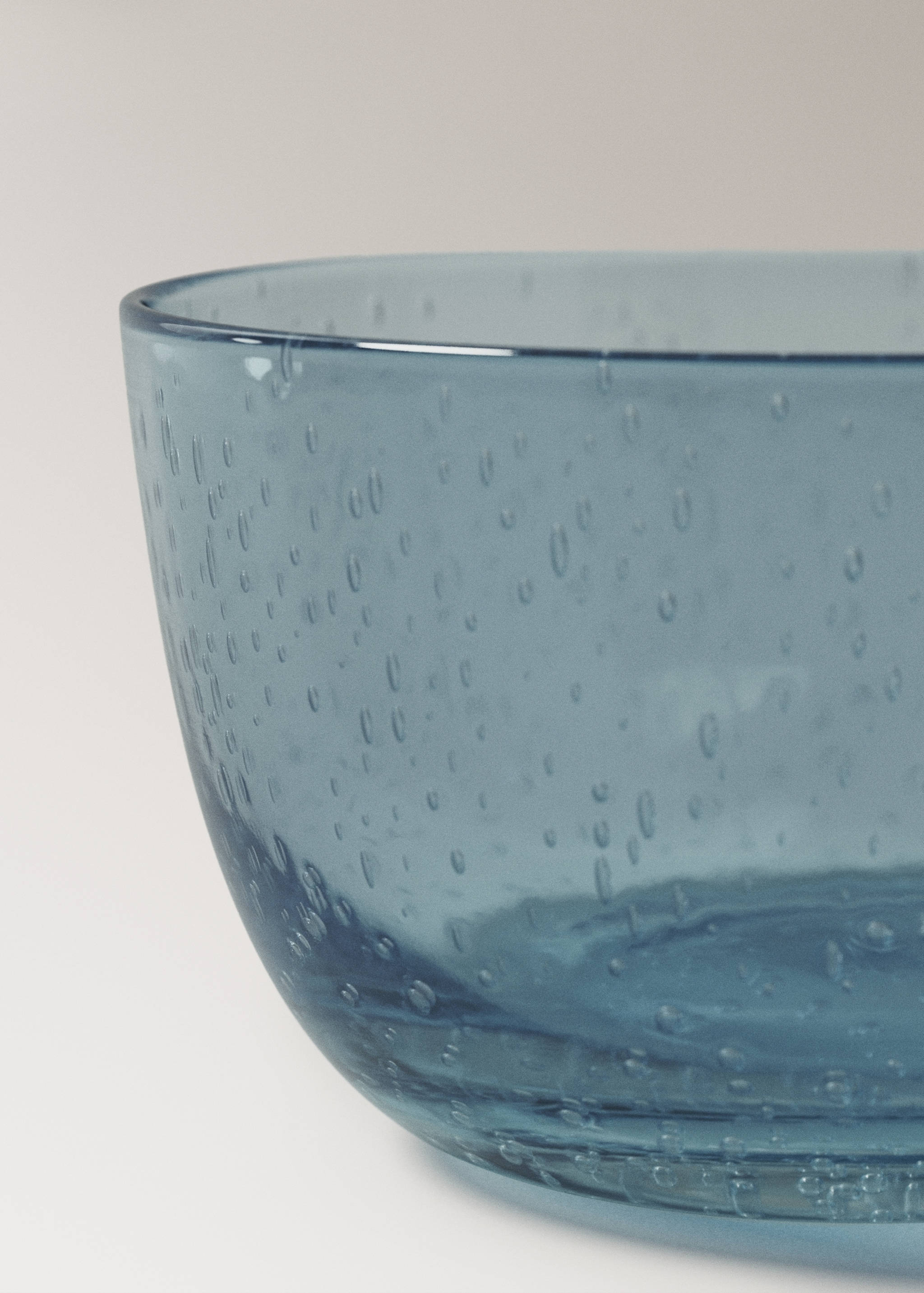 Bubble-design glass bowl - Details of the article 2