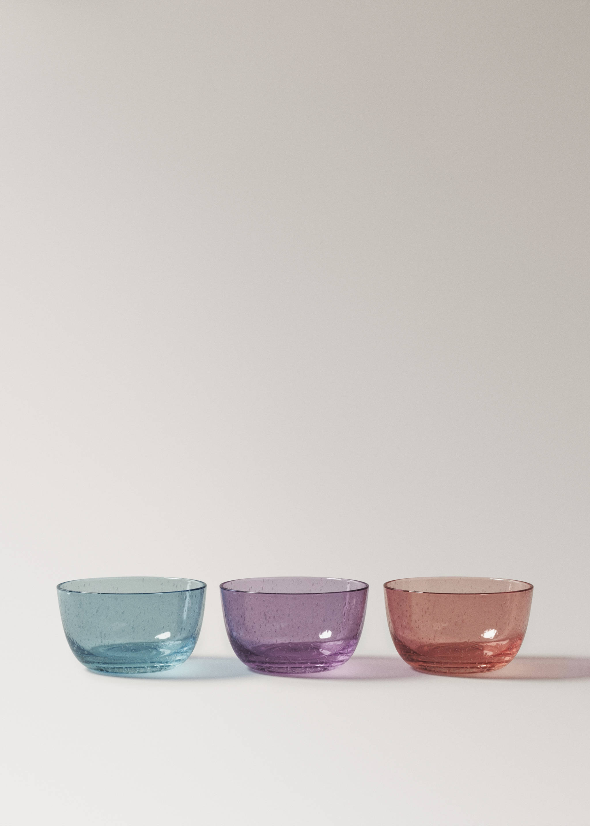 Bubble-design glass bowl - Details of the article 3