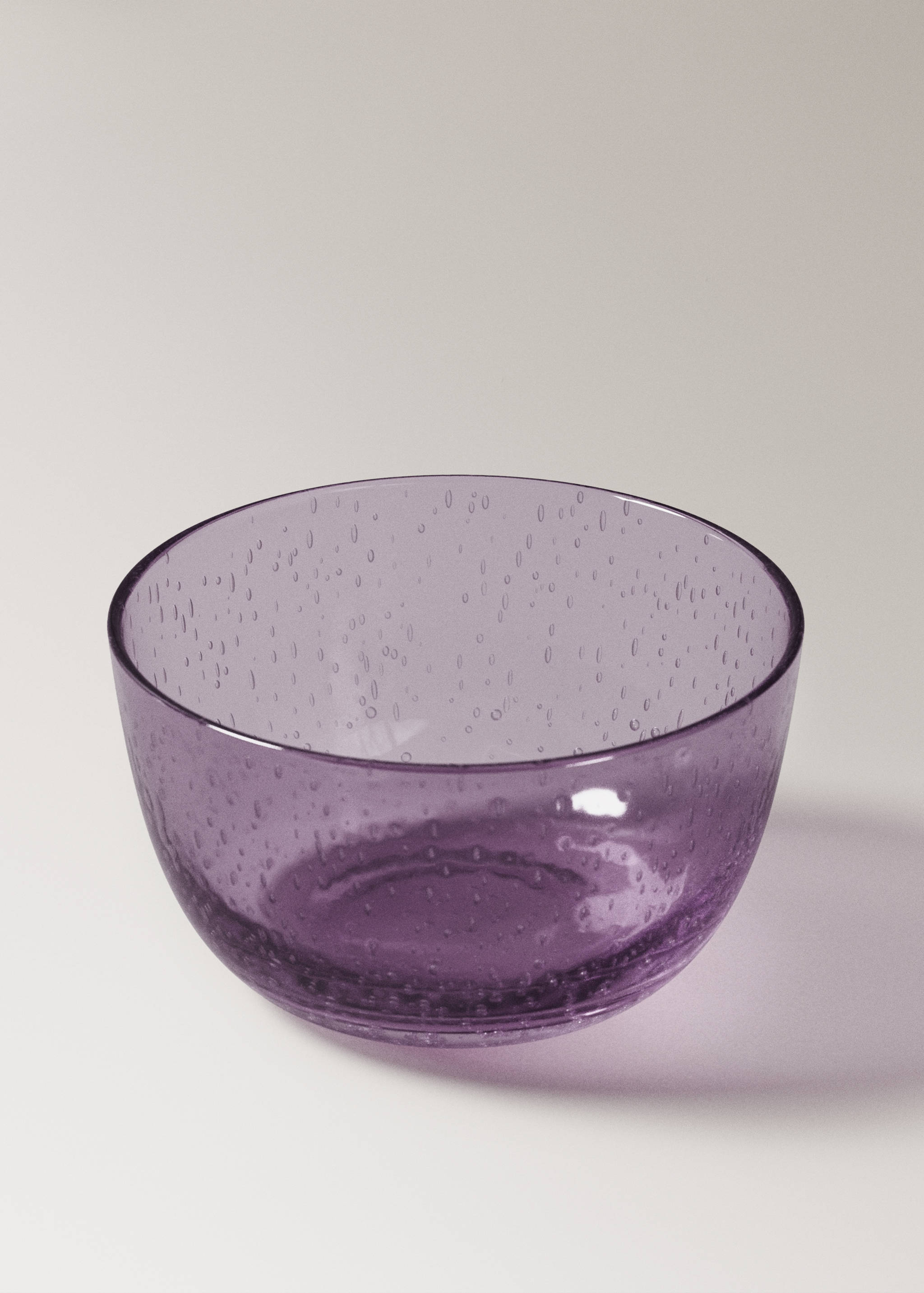Bubble-design glass bowl - Details of the article 1