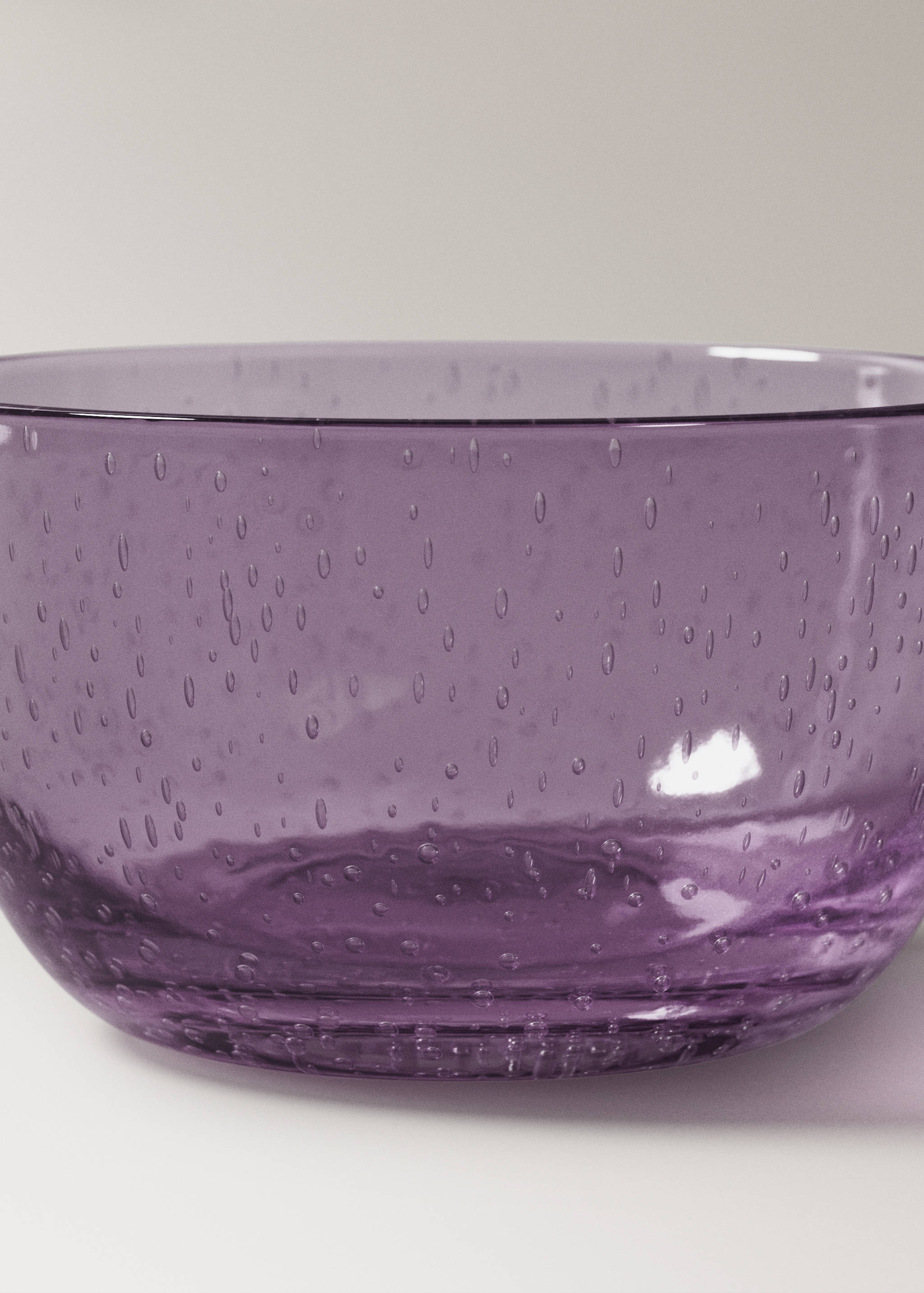Bubble-design glass bowl - Details of the article 2