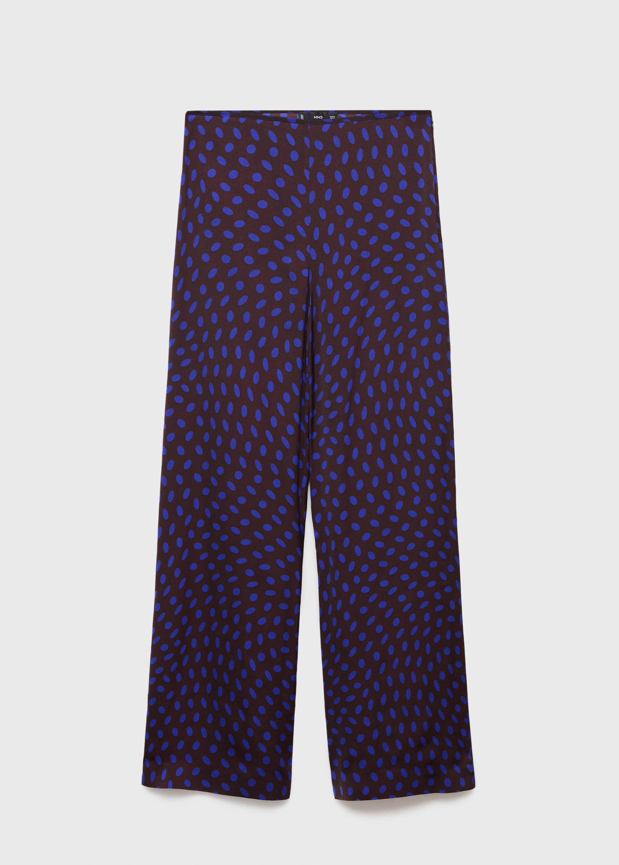 Polka dots flare trousers - Article without model