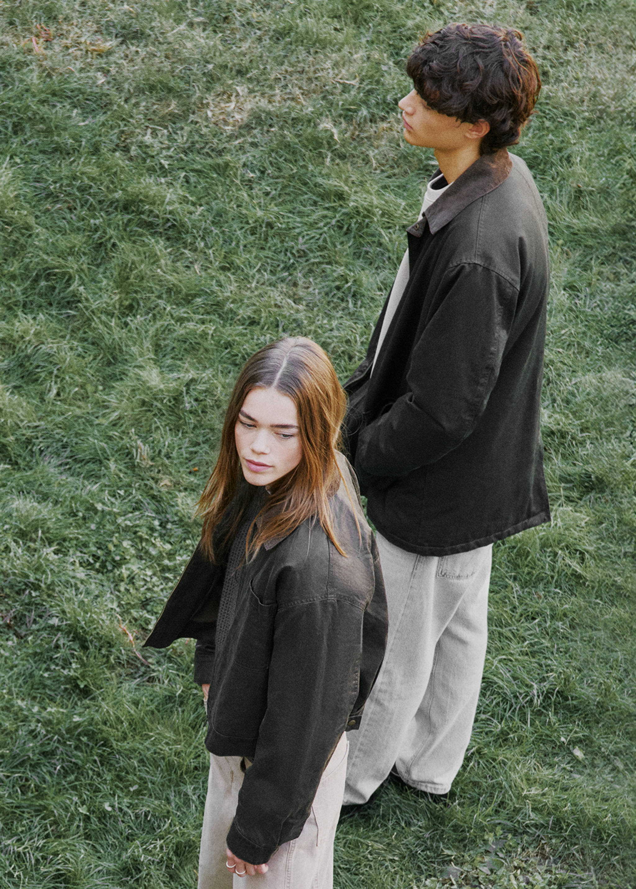 Parka cuello contraste - Detalle del artículo 5