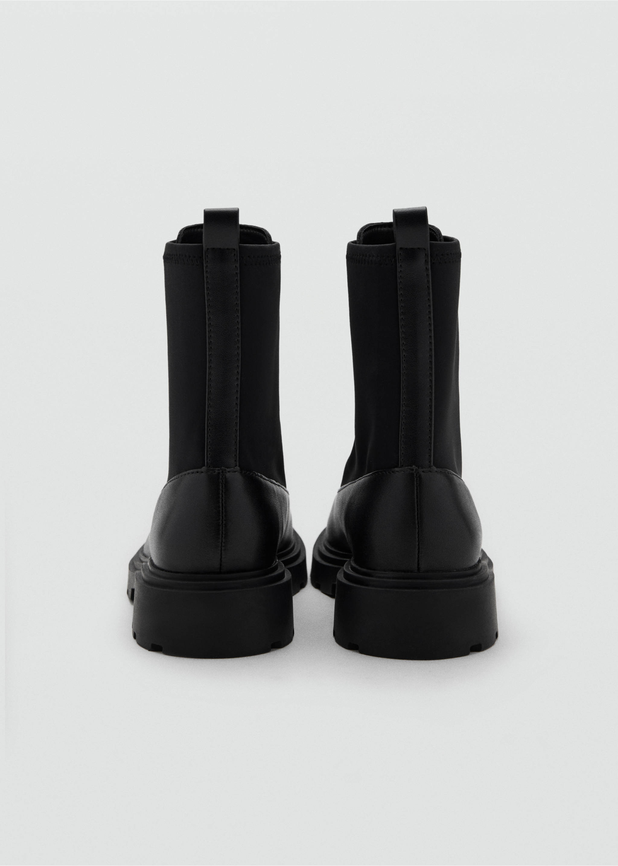 Bottines cuir zip - Détail de l'article 1, Noir. Ref: 17064774-00.