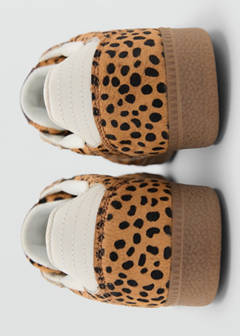 Leopard sneakers — Medium Brown 4