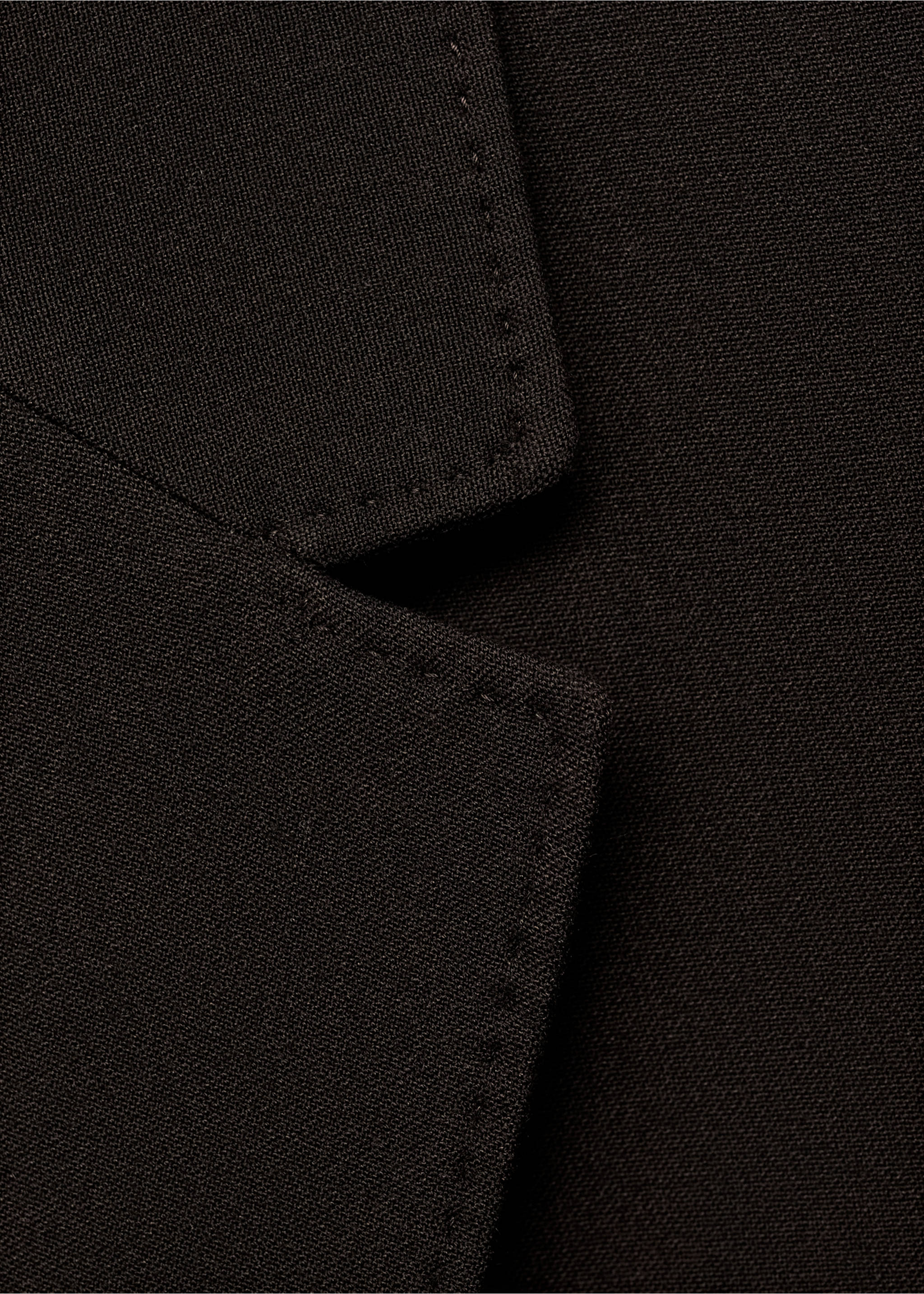 Blazer costume droit - Détail de l'article 8, Chocolat. Ref: 17064786-00.