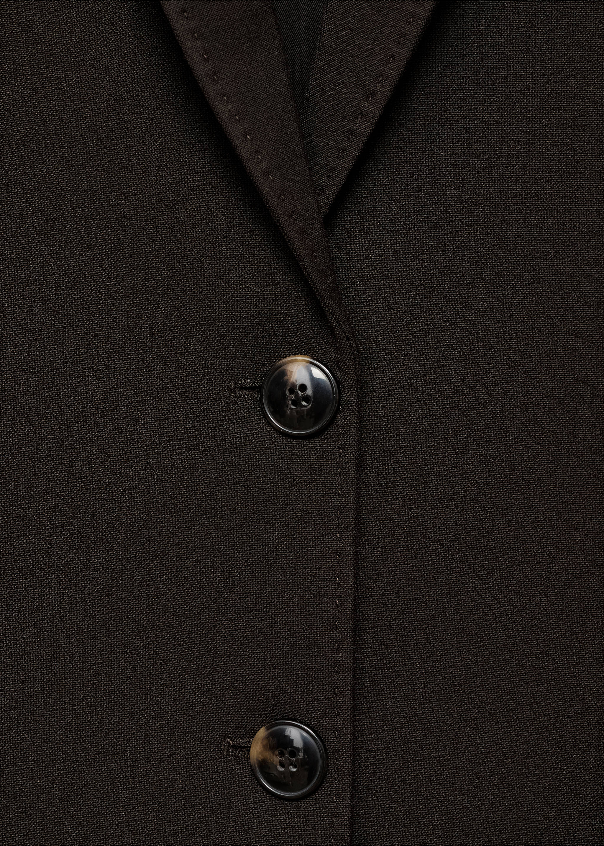 Blazer costume droit - Détail de l'article 0, Chocolat. Ref: 17064786-00.