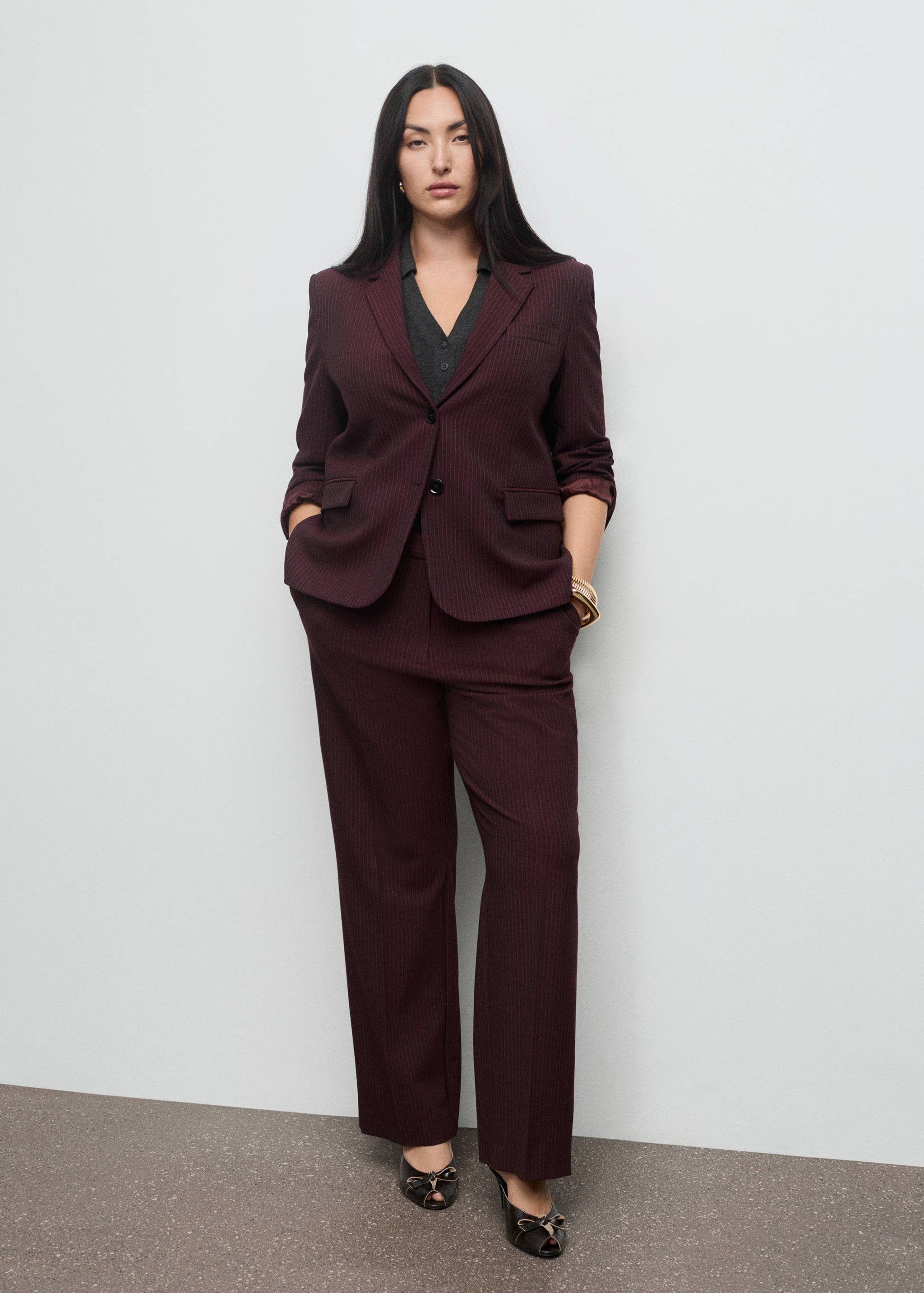 Blazer costume droit - Détail de l'article 3