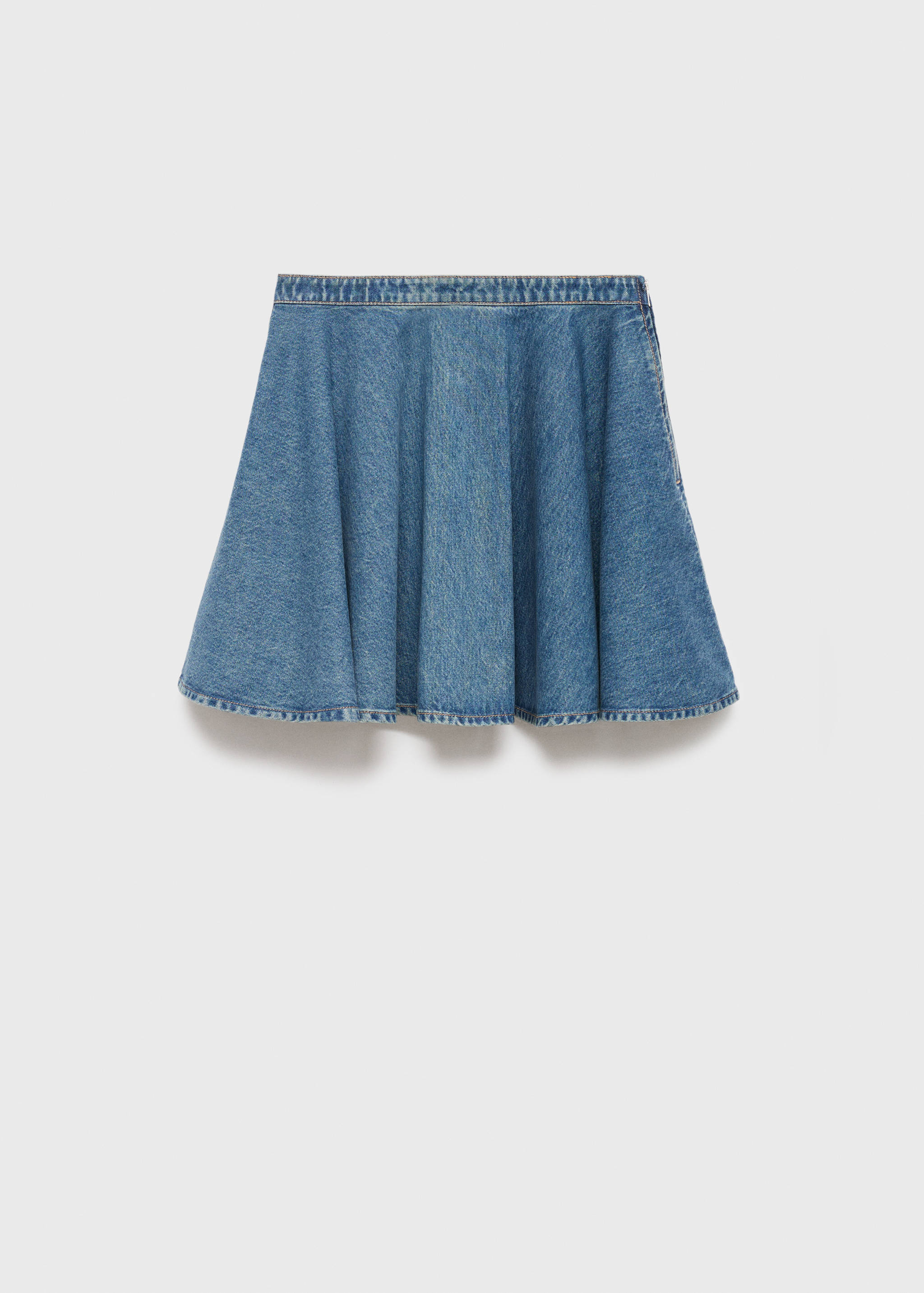 Short denim skirt - Article without model