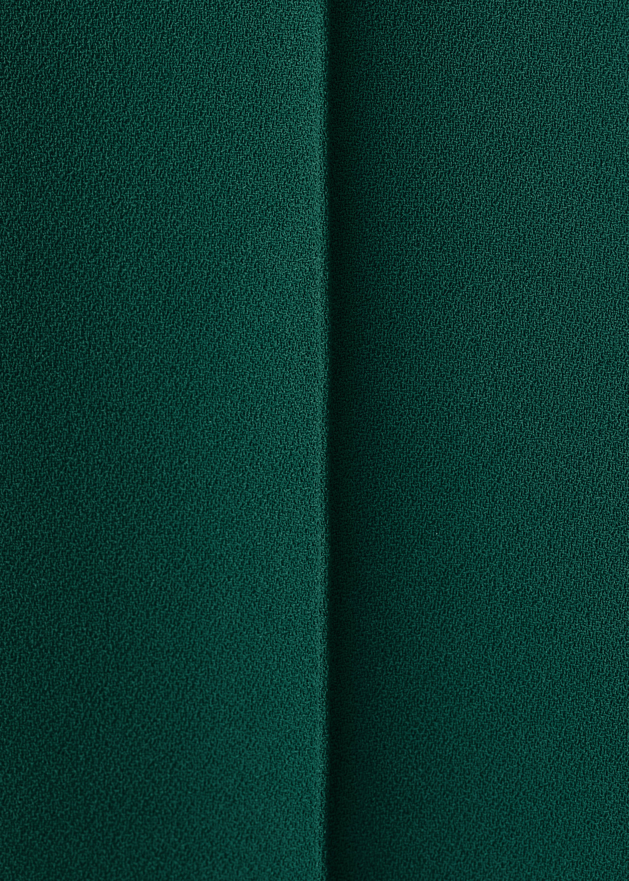 Calças retas com cintura média - Pormenor do artigo 0