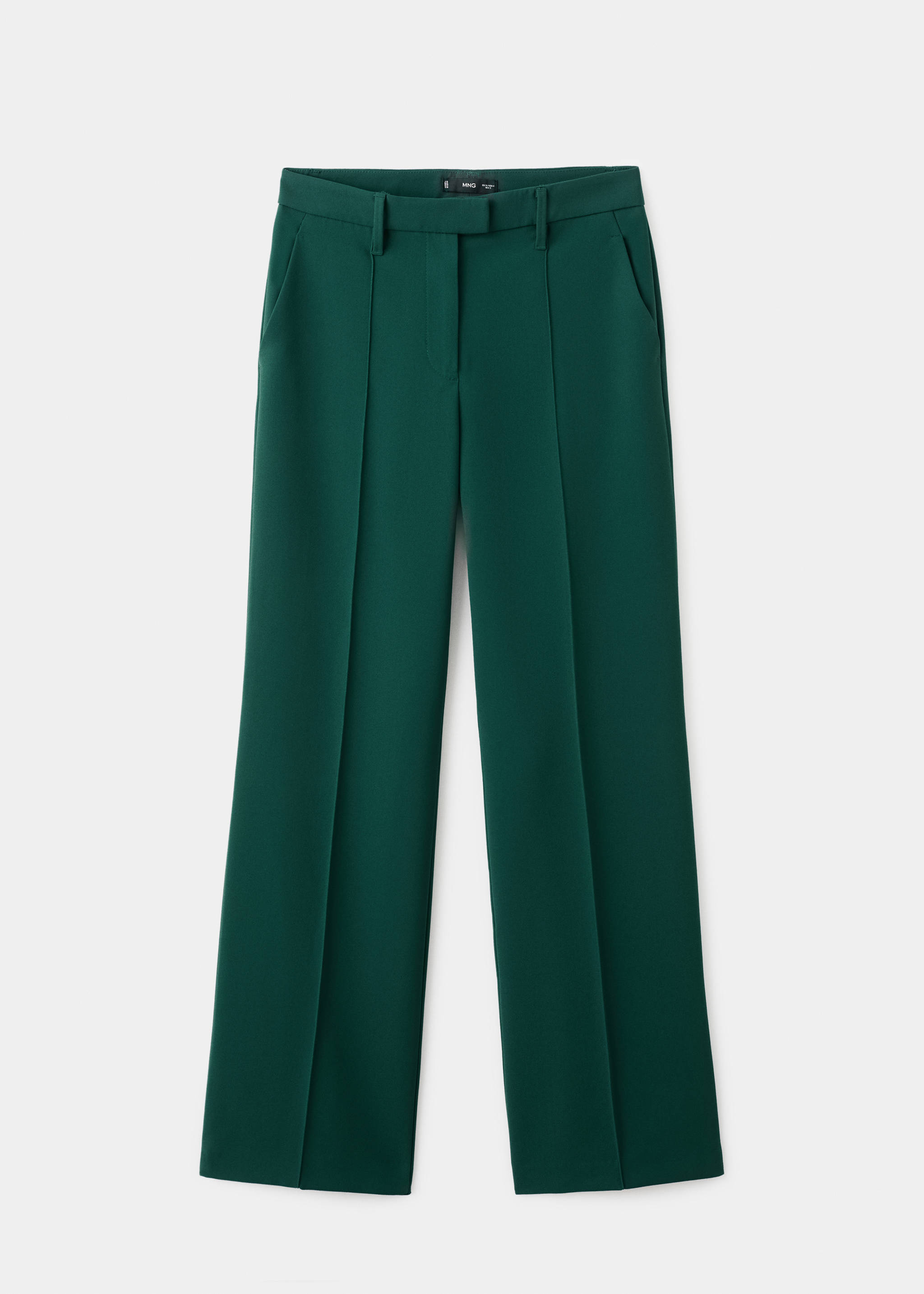 Straight mid-rise pants - Article without model