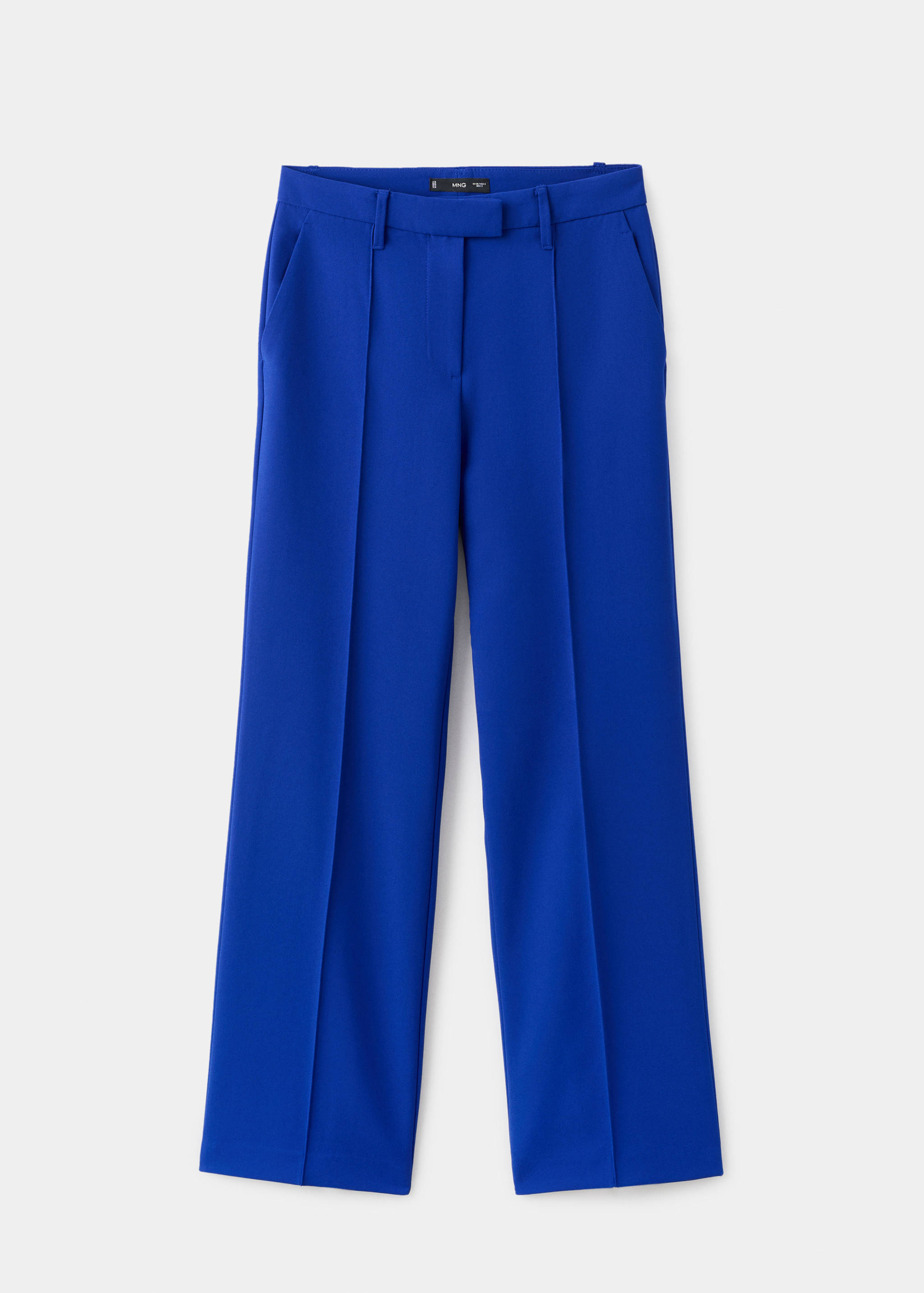Straight mid-rise pants - Article without model