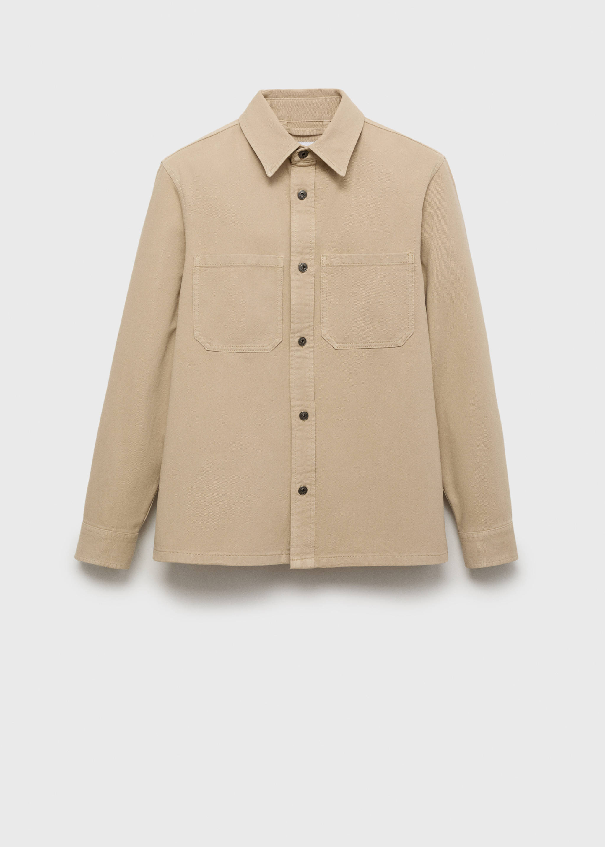 Джинсова верхня сорочка з кишенями - Товар без моделі