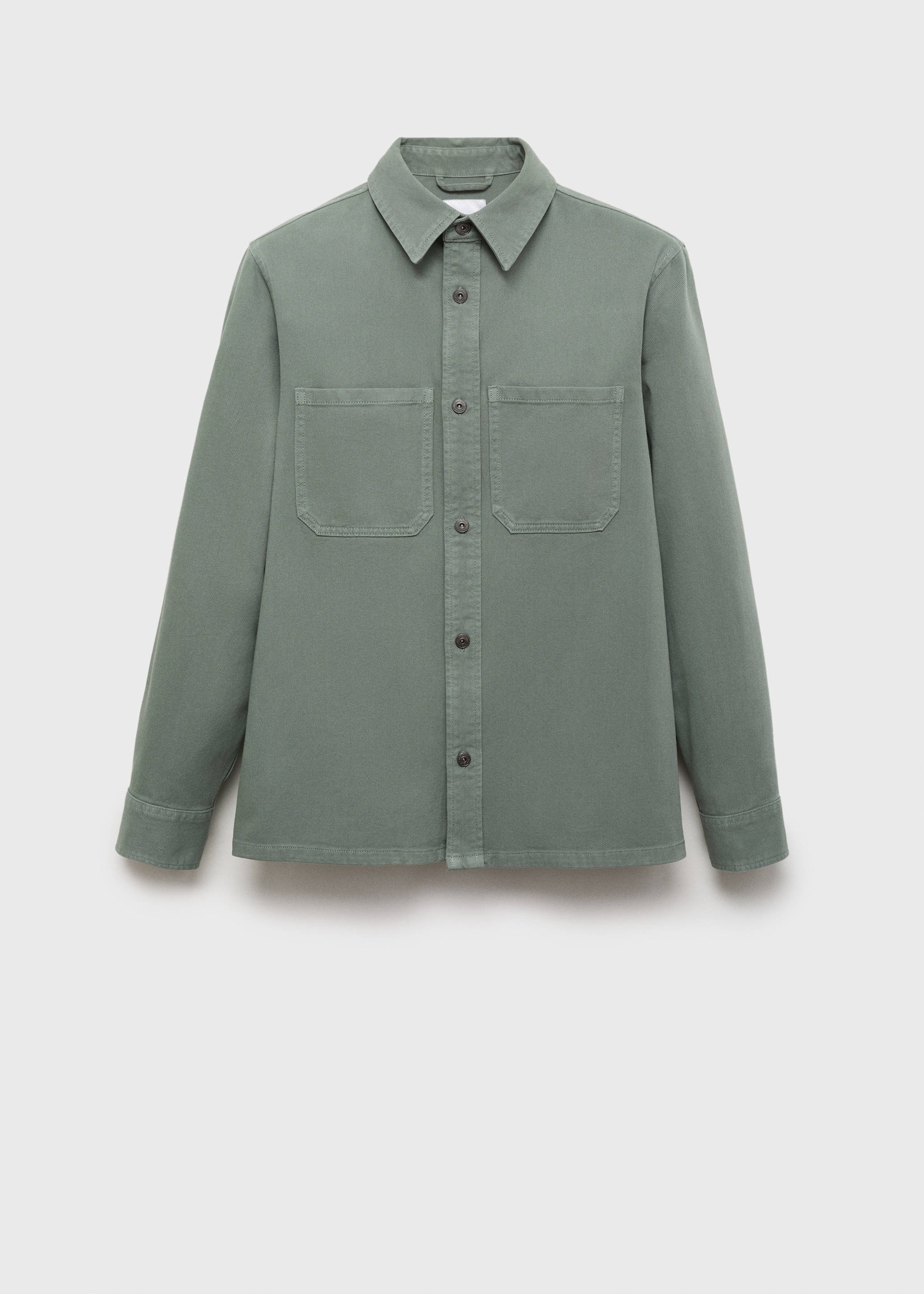 Джинсова верхня сорочка з кишенями - Товар без моделі