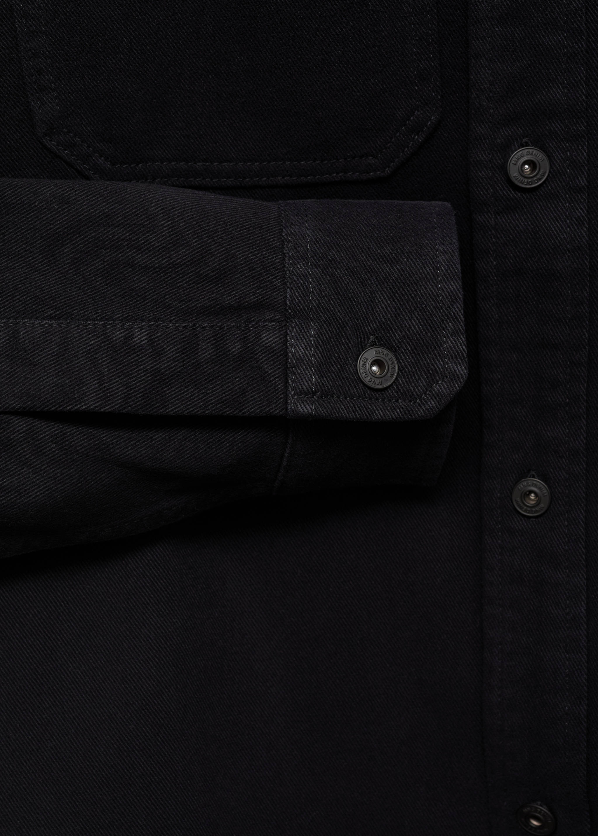 Surchemise en jean poches - Détail de l'article 0