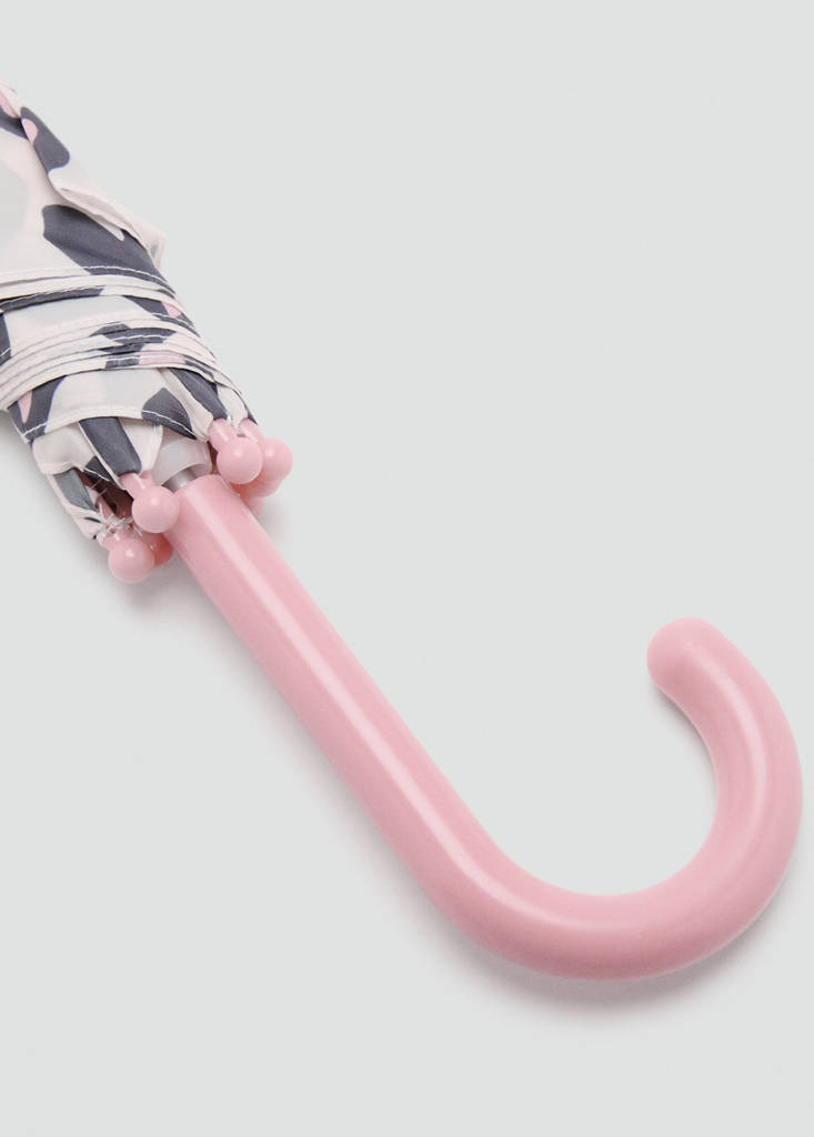 Leopard-print umbrella with ears - thumbnail 3