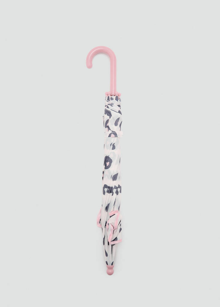 Leopard-print umbrella with ears - thumbnail 4