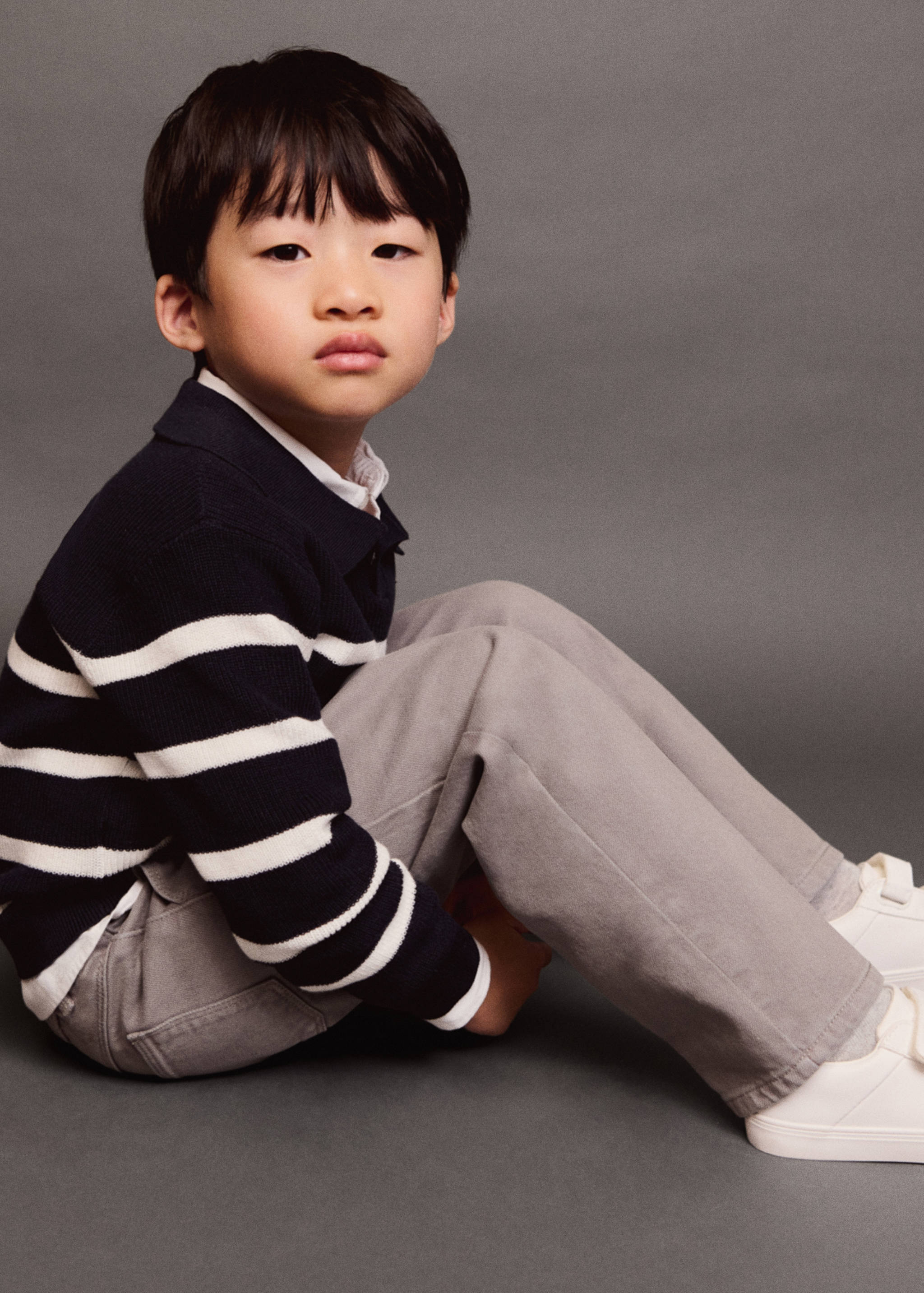 Sweter dzianinowy w paski - Szczegóły artykułu 5