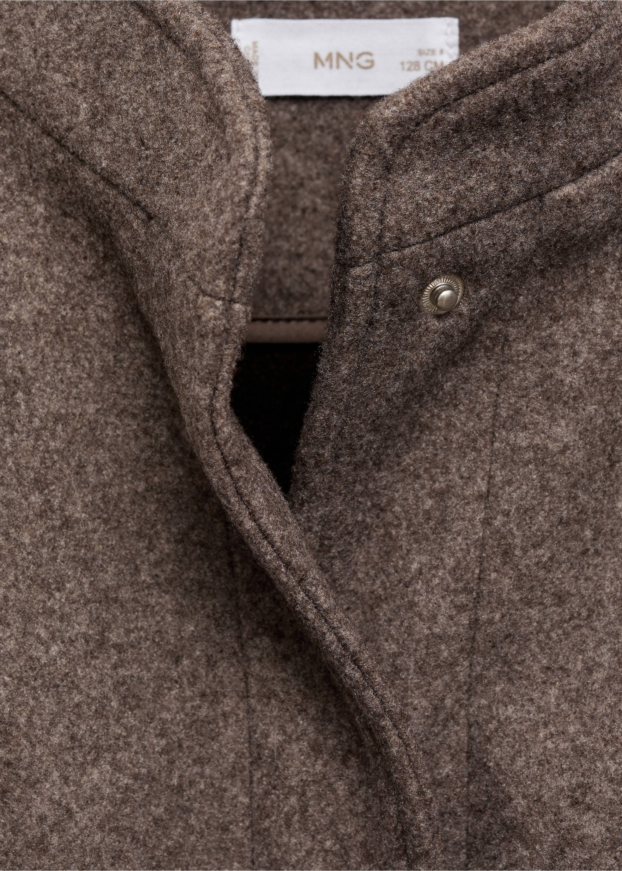 Veste bomber poches - Détail de l'article 8, Marron. Ref: 17065149-00.