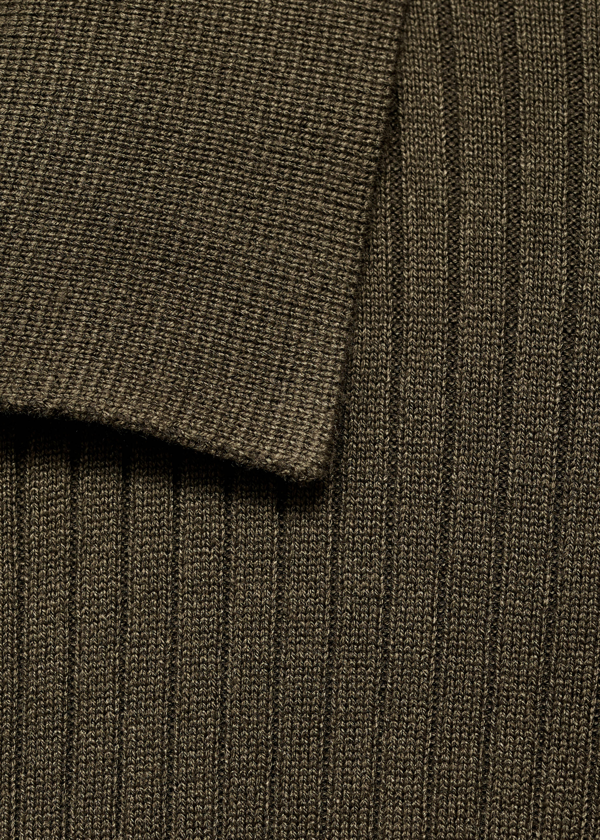Ribbed knit cardigan - Details of the article 8