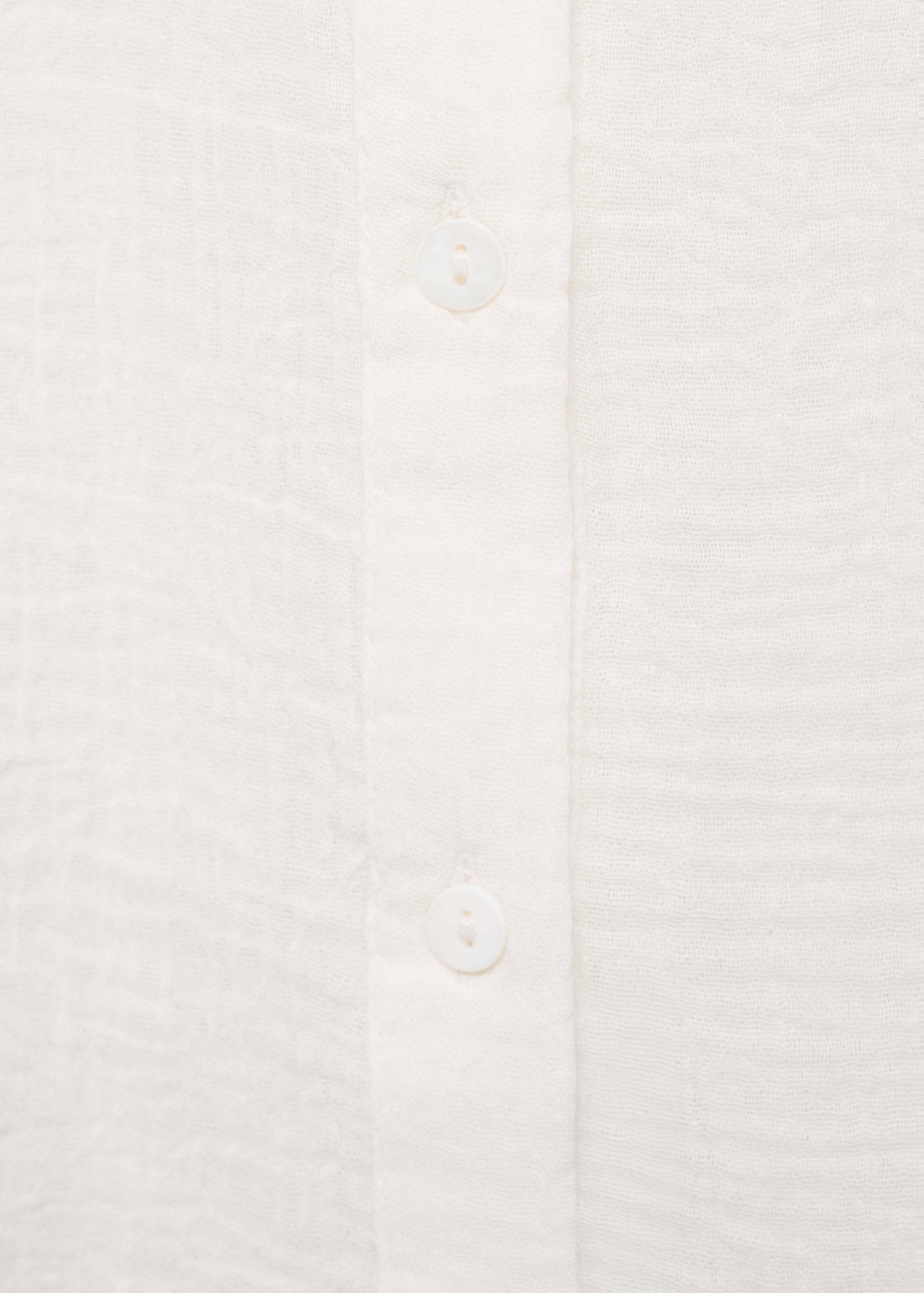 Crinkled ruffle shirt - Details of the article 8