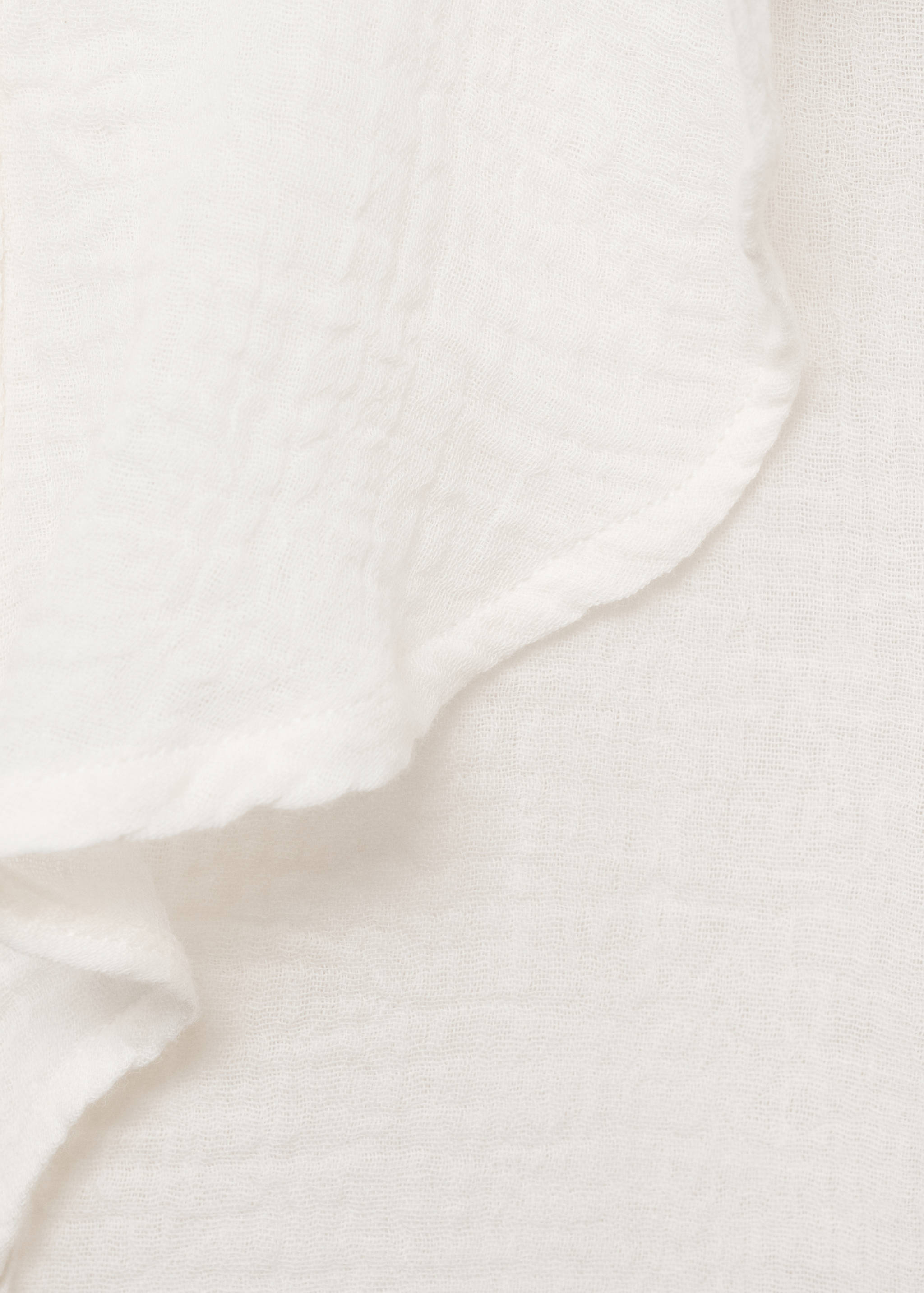 Crinkled ruffle shirt - Details of the article 0