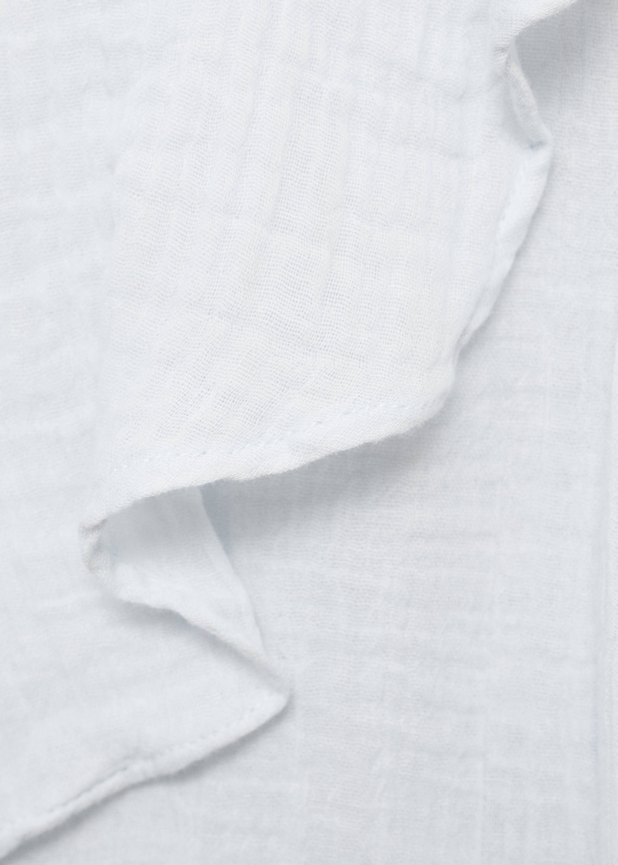 Crinkled ruffle shirt - Details of the article 8