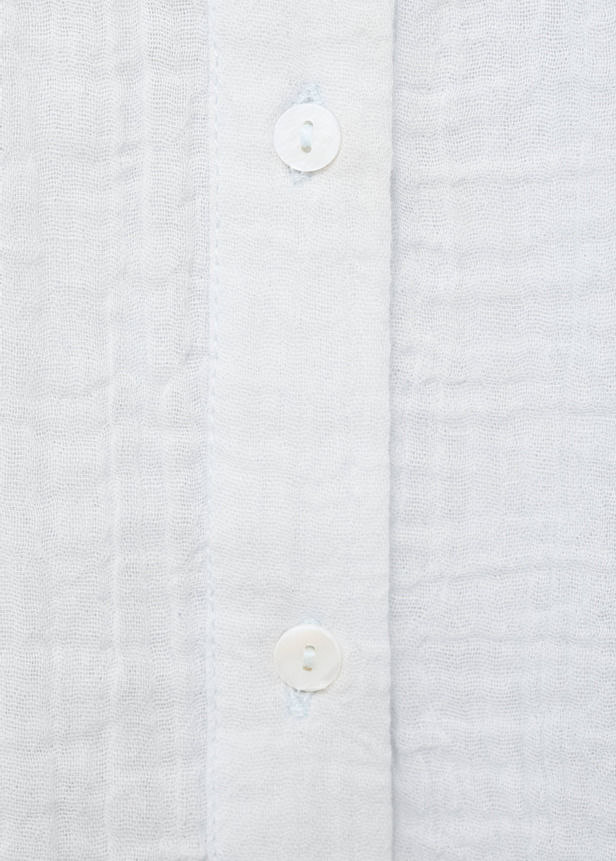Crinkled ruffle shirt - Details of the article 0