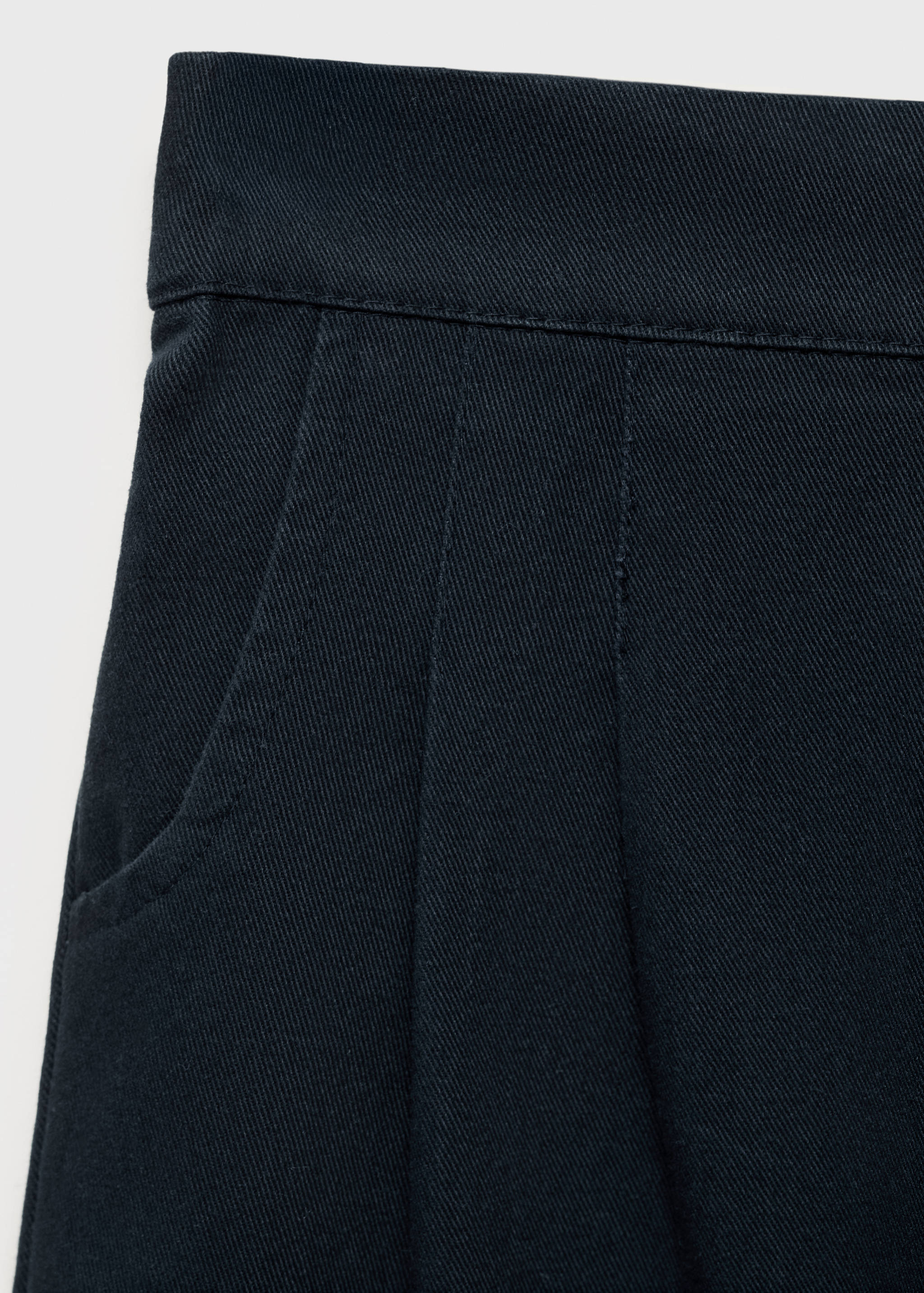 Cotton culotte trousers - Details of the article 8