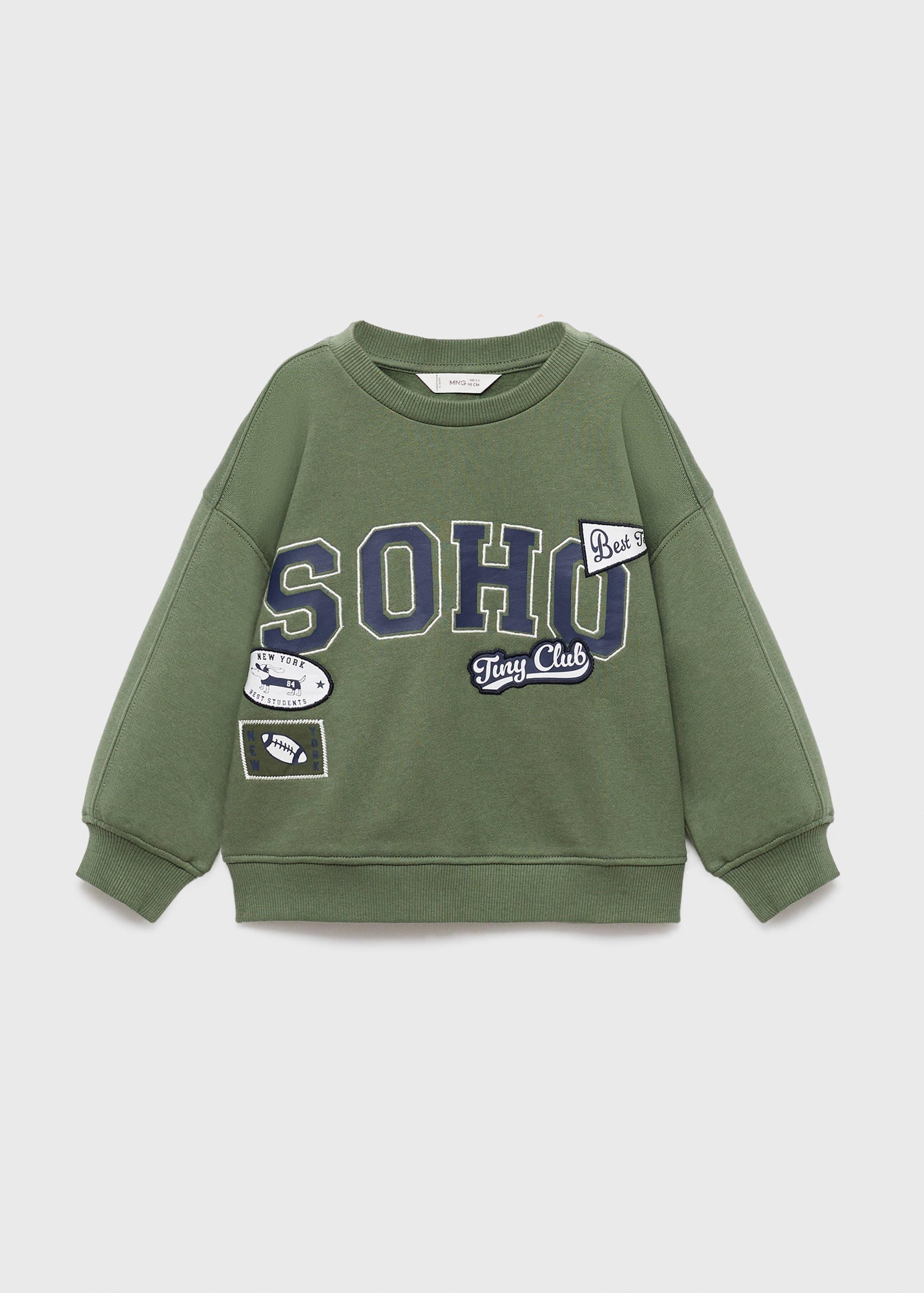 Path print sweatshirt - Article without model