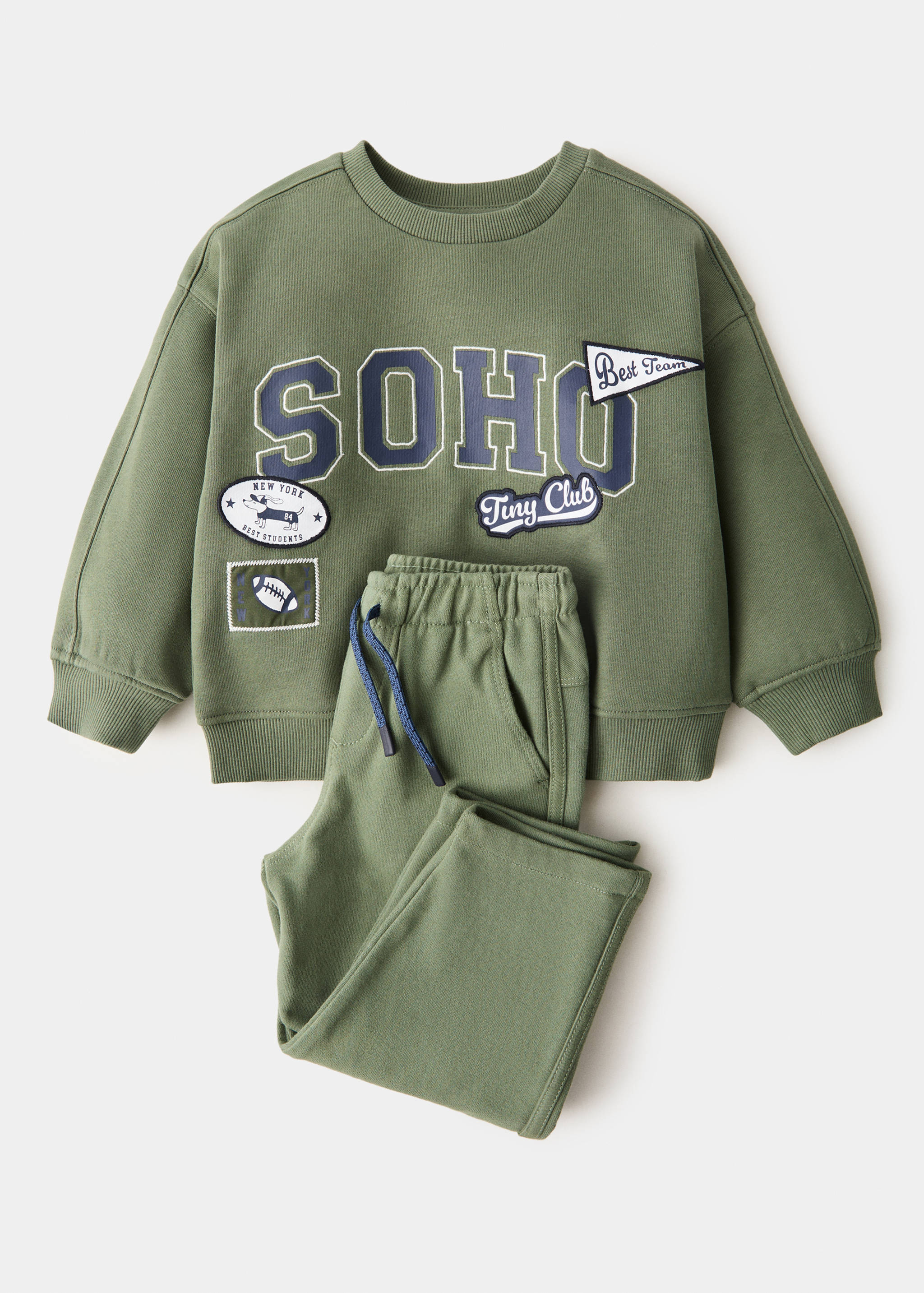 Path print sweatshirt - Details of the article 0