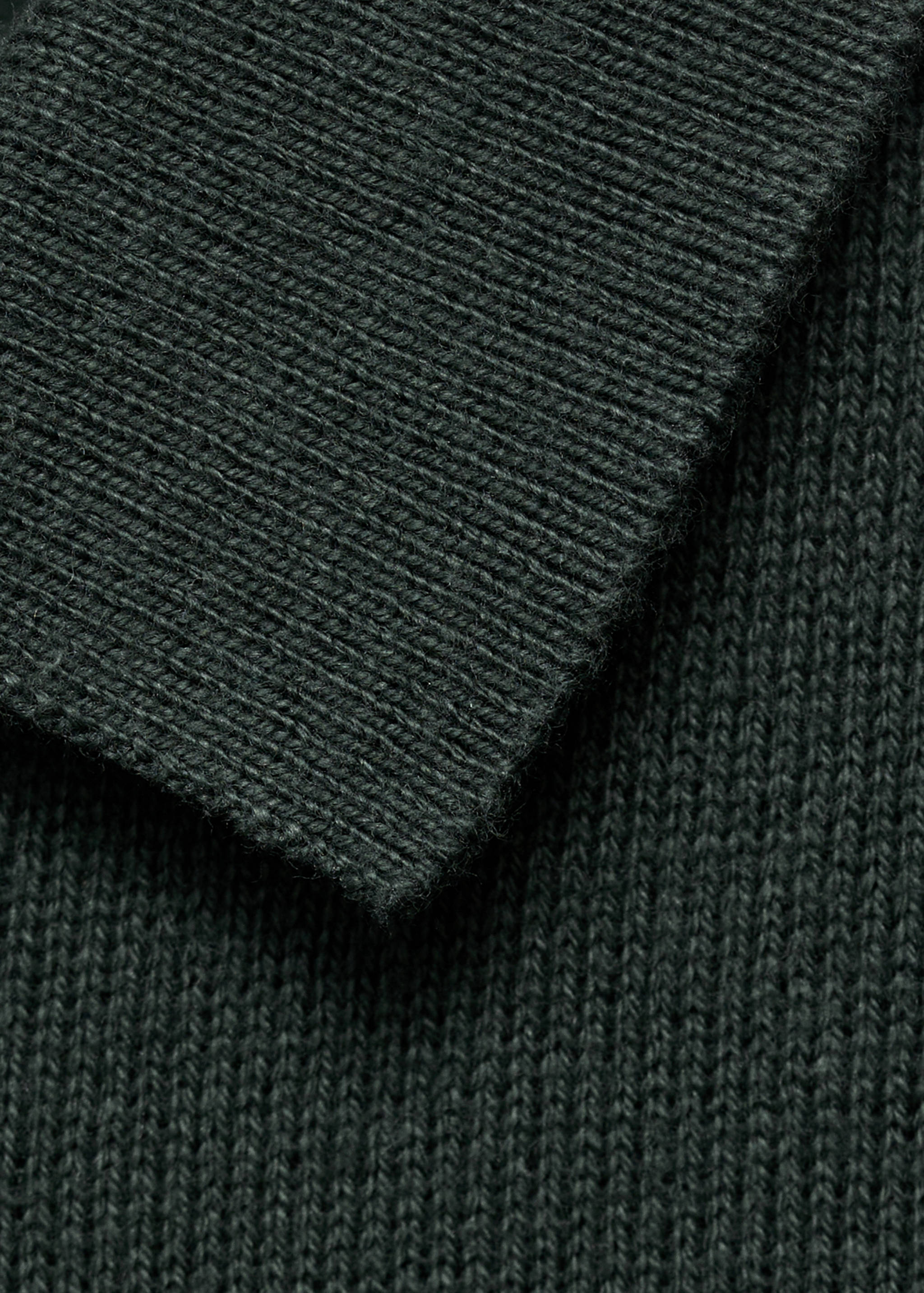 Knitted polo-neck sweater - Details of the article 0