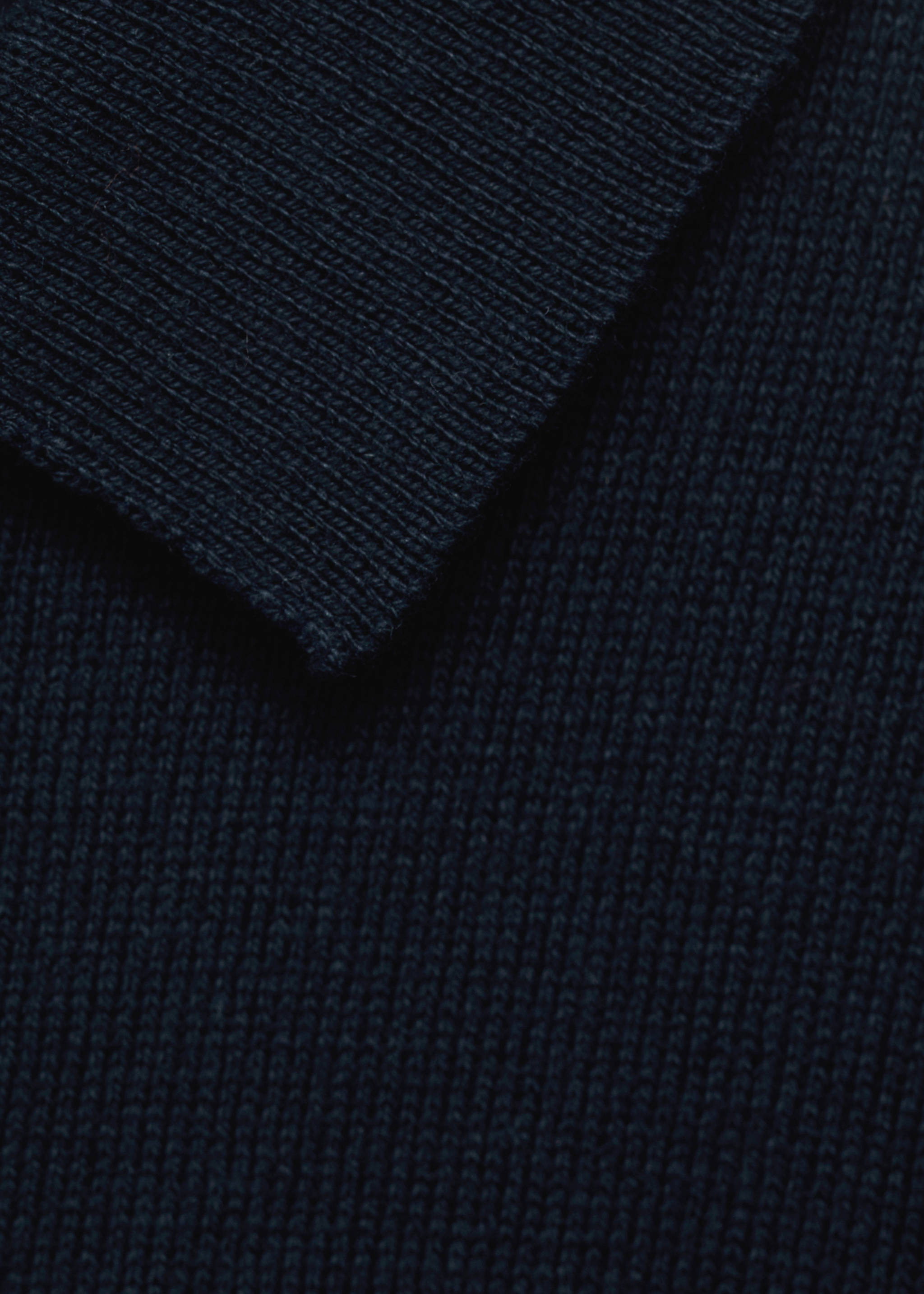 Knitted polo-neck sweater - Details of the article 0