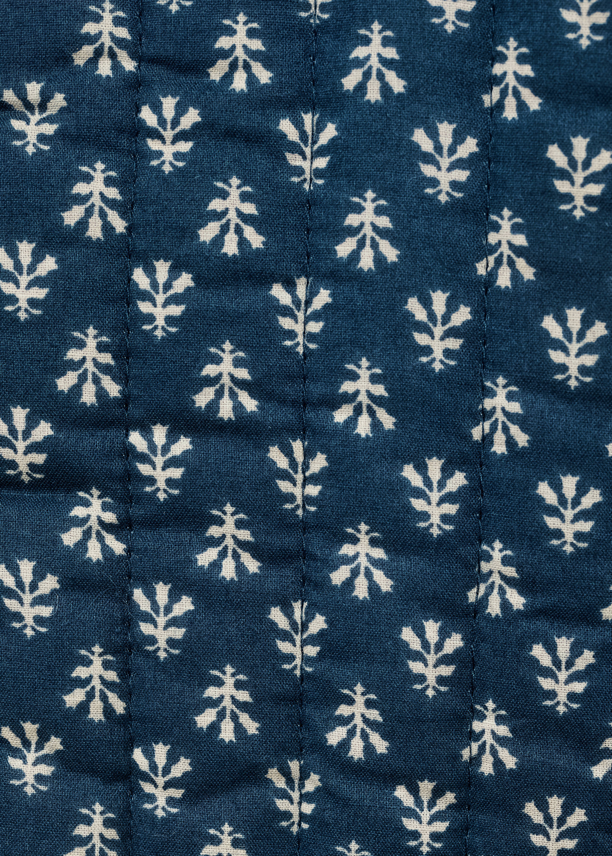 印花棉质夹克 - null