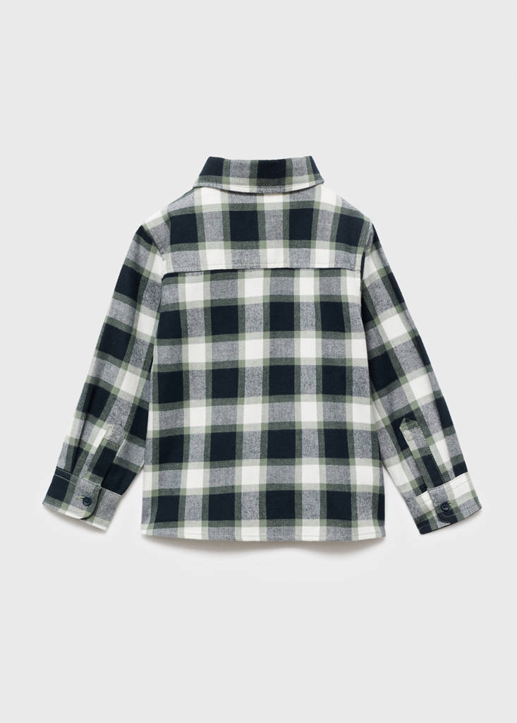 Cotton check shirt
