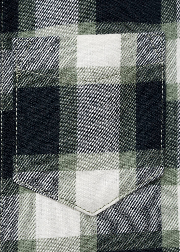 Cotton check shirt - thumbnail 5