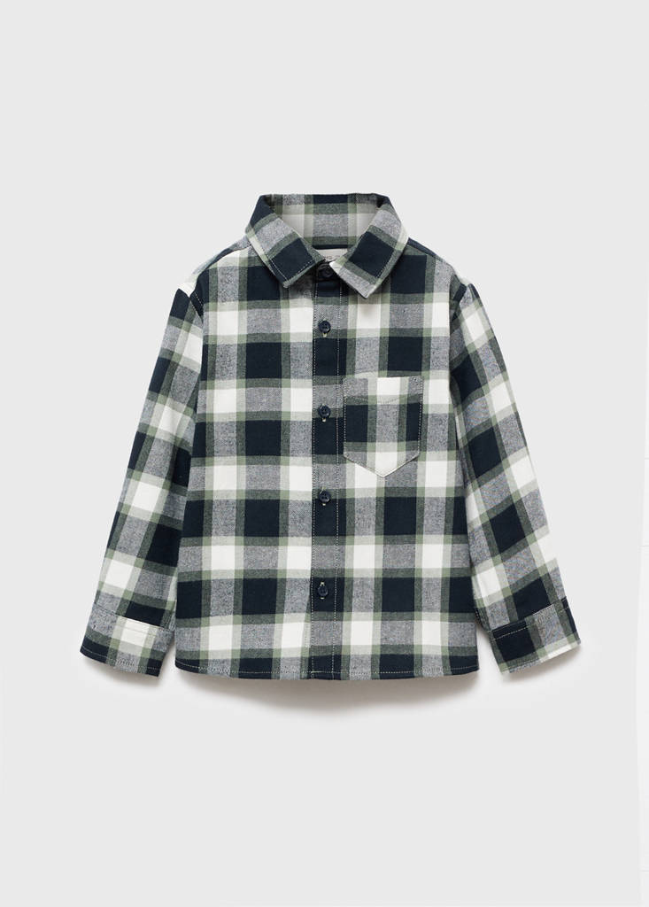 Cotton check shirt - thumbnail 2