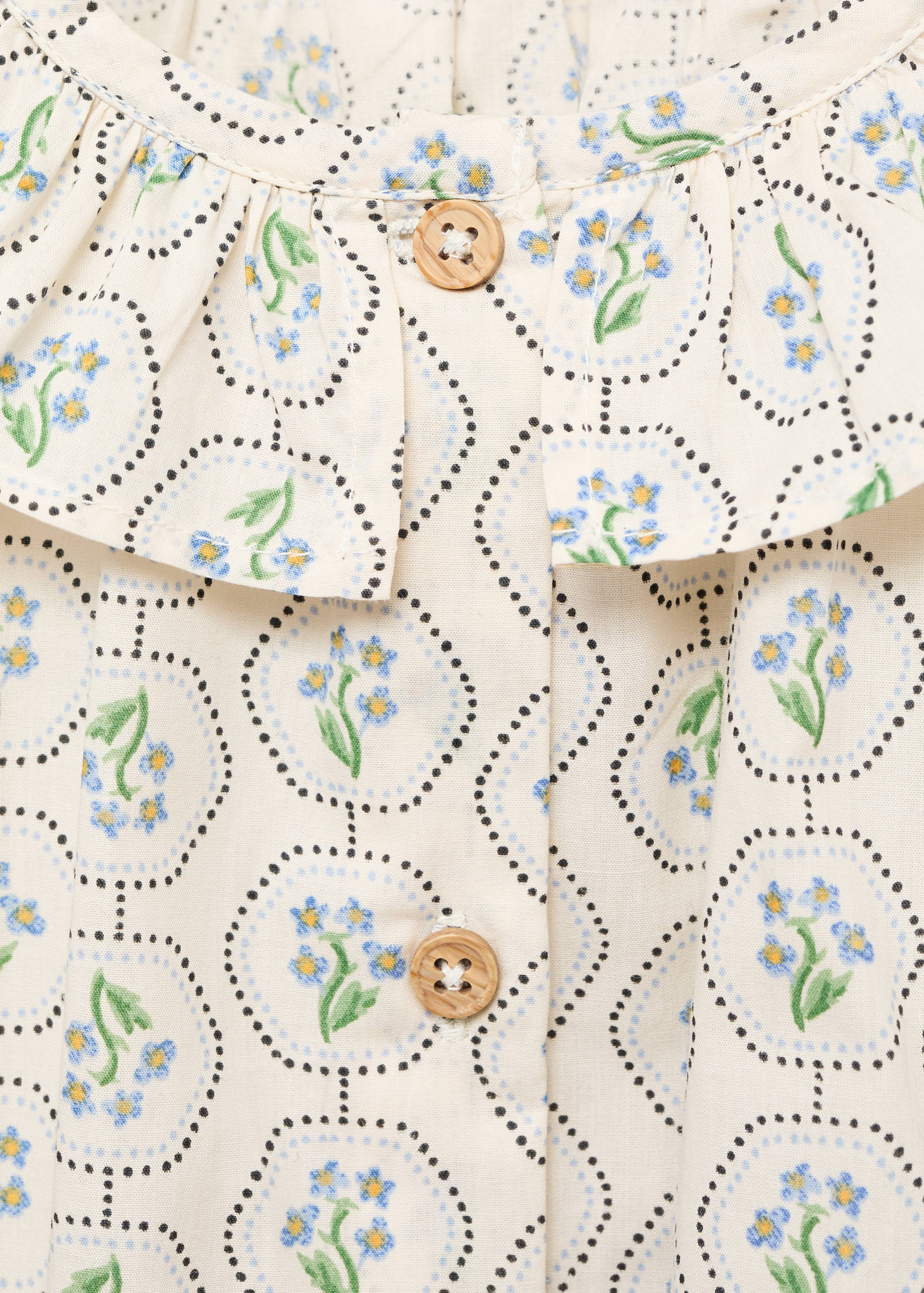 Blouse with Peter Pan collar - Details of the article 8