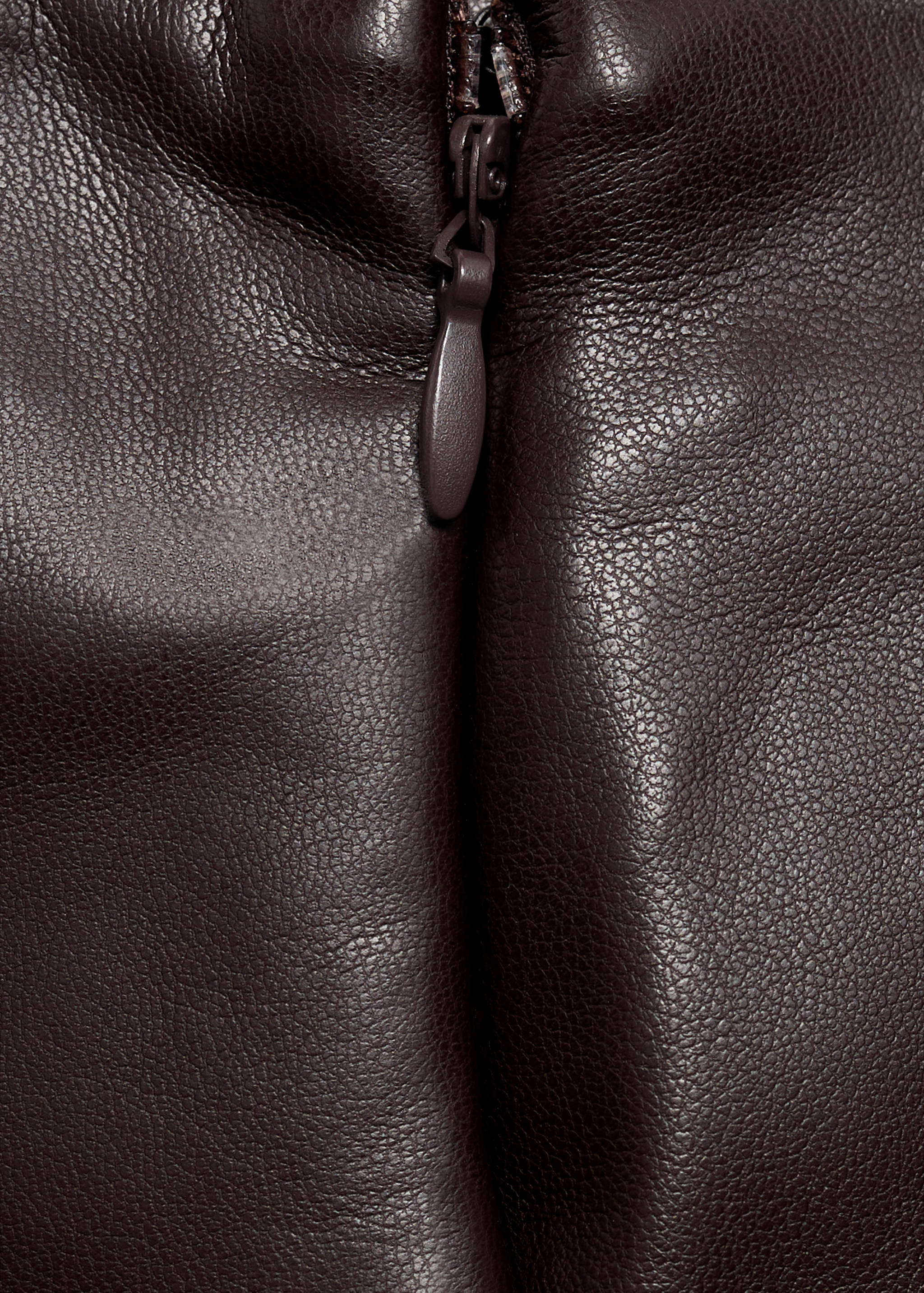 Falda pantalón efecto piel - Detalle del artículo 0