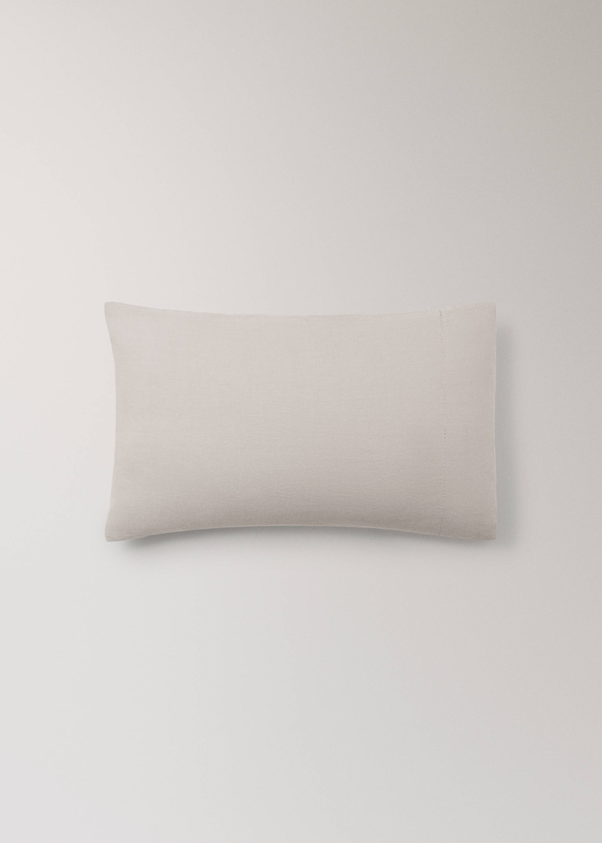 Kissenbezug aus gewaschenem Leinen mit Hohlsaum 30x50 cm - Artikel ohne Model
