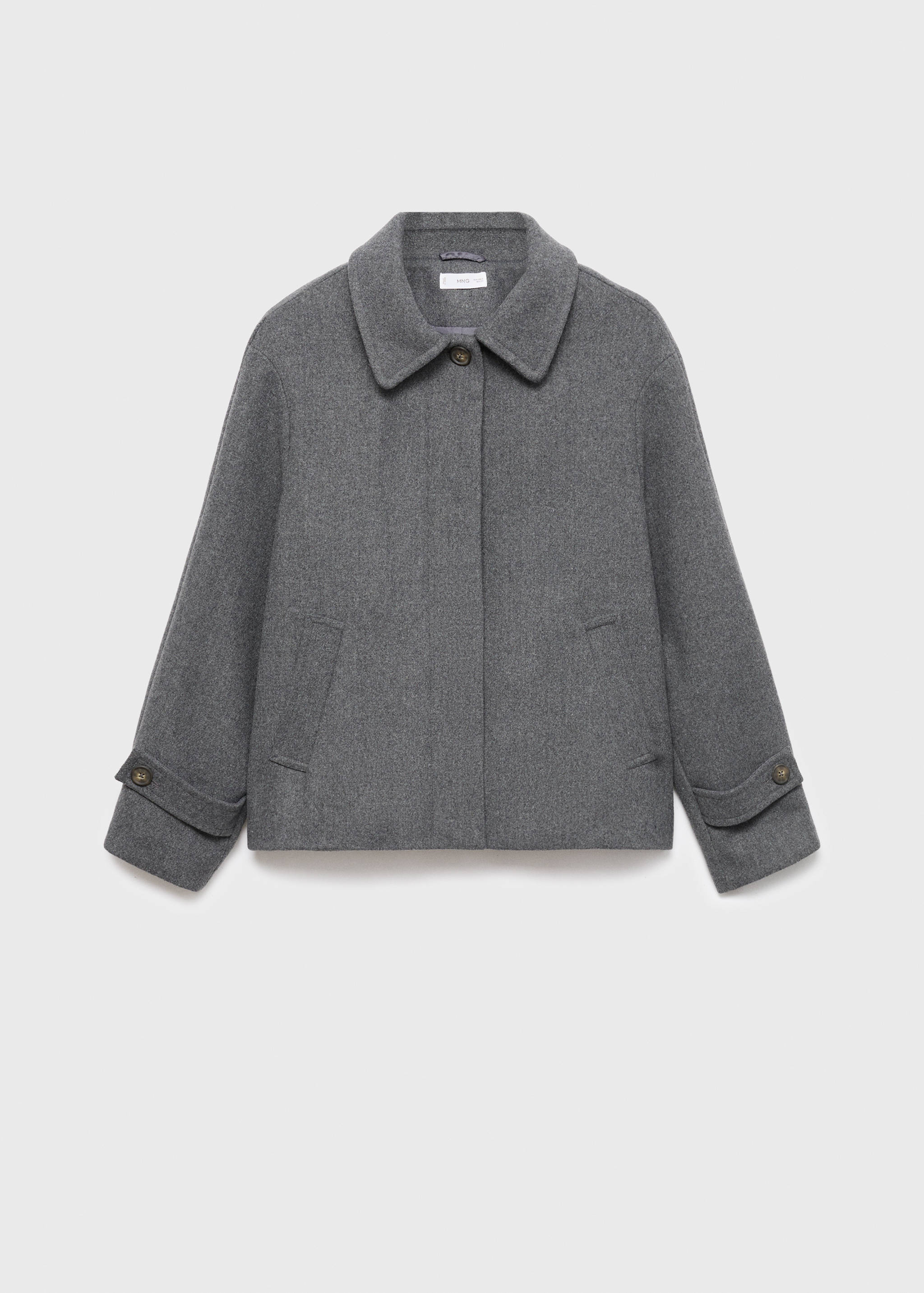 Wool fabric coat - Article without model