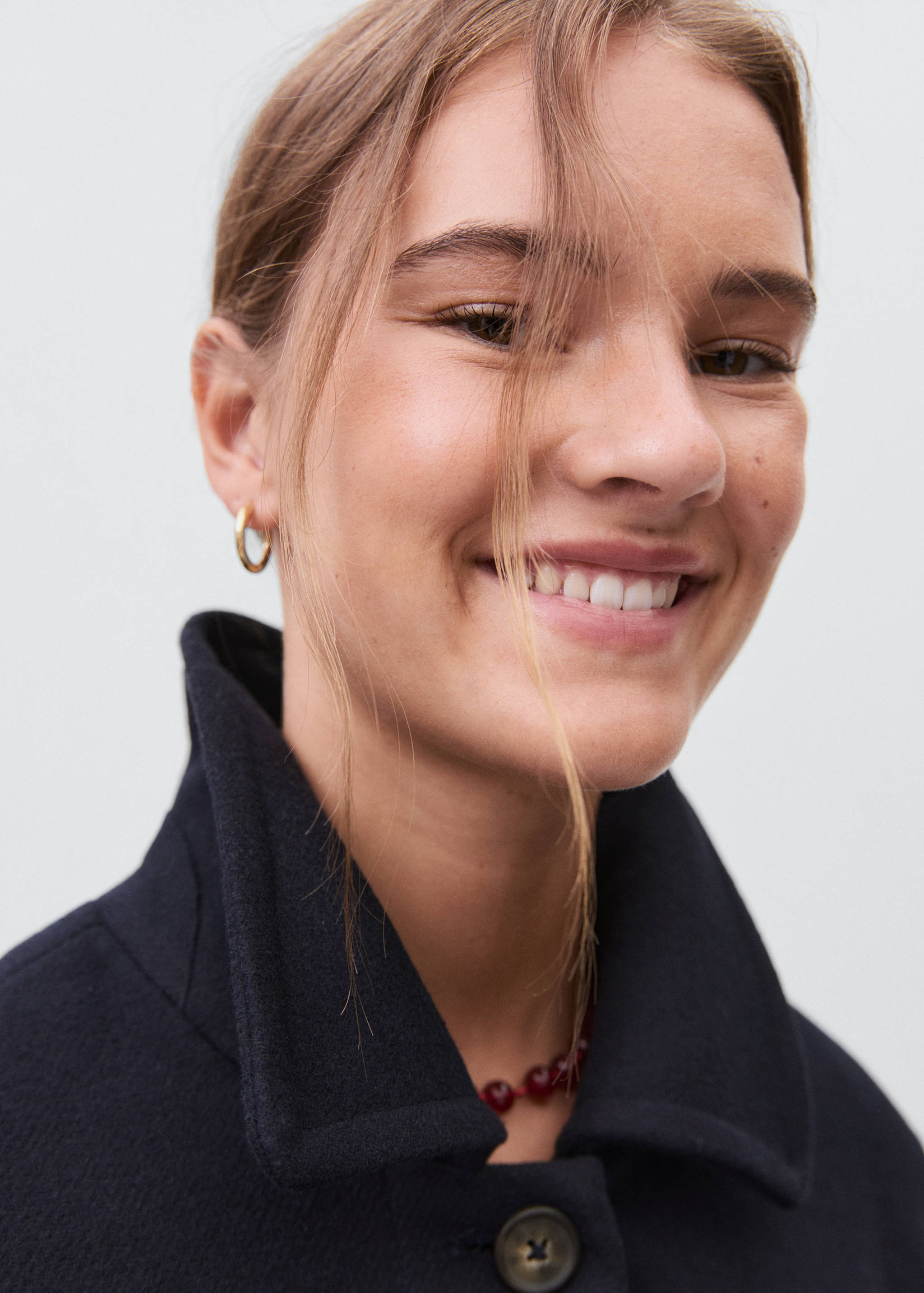 Casaco de tecido de lã - Pormenor do artigo 1