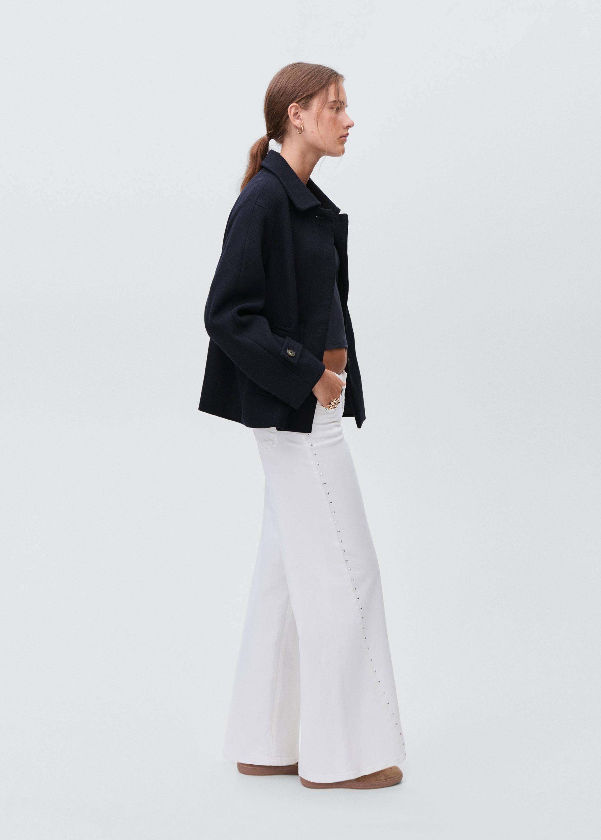 Casaco de tecido de lã - Pormenor do artigo 2